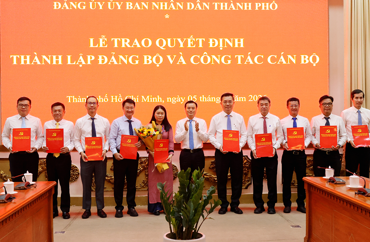 Đảng ủy UBND TPHCM công bố các quyết định quan trọng - Ảnh 3.