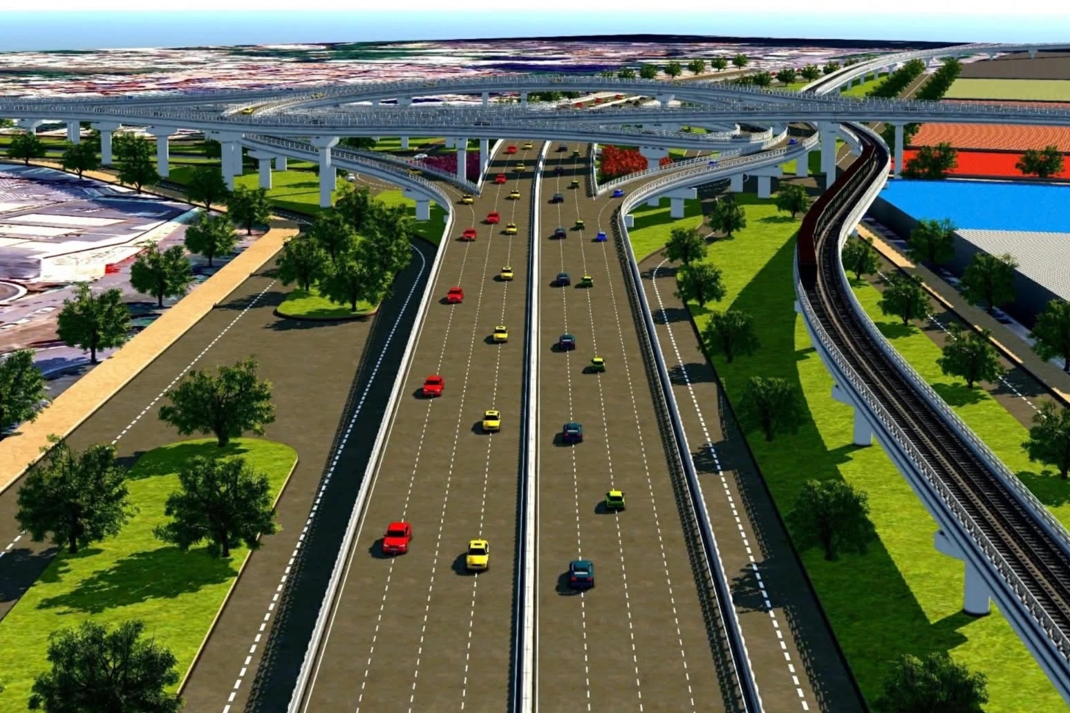 Ngắm dự &aacute;n đường tr&ecirc;n cao Quốc lộ 51 kết nối Đồng Nai v&agrave; TPHCM năm 2026 - Ảnh 8.