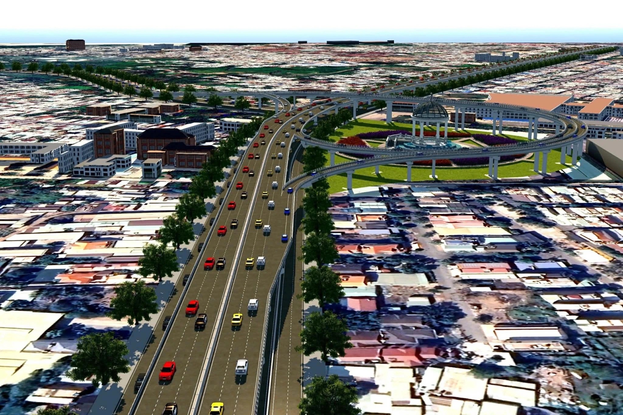 Ngắm dự &aacute;n đường tr&ecirc;n cao Quốc lộ 51 kết nối Đồng Nai v&agrave; TPHCM năm 2026 - Ảnh 11.