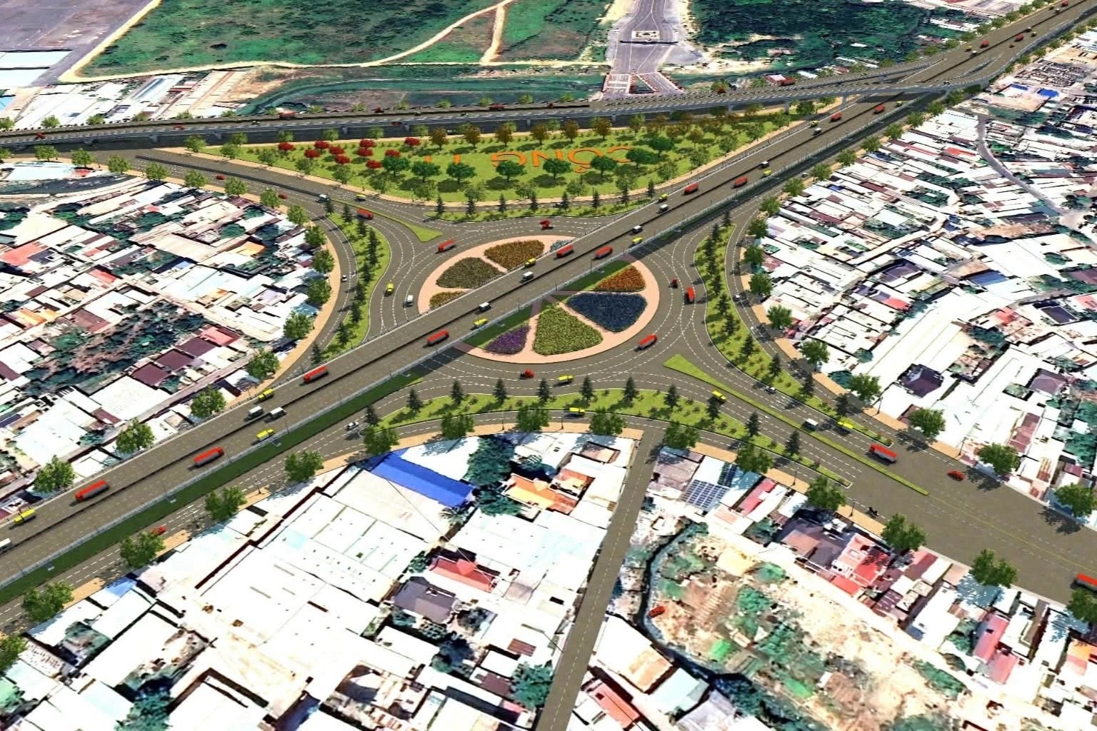 Ngắm dự &aacute;n đường tr&ecirc;n cao Quốc lộ 51 kết nối Đồng Nai v&agrave; TPHCM năm 2026 - Ảnh 6.