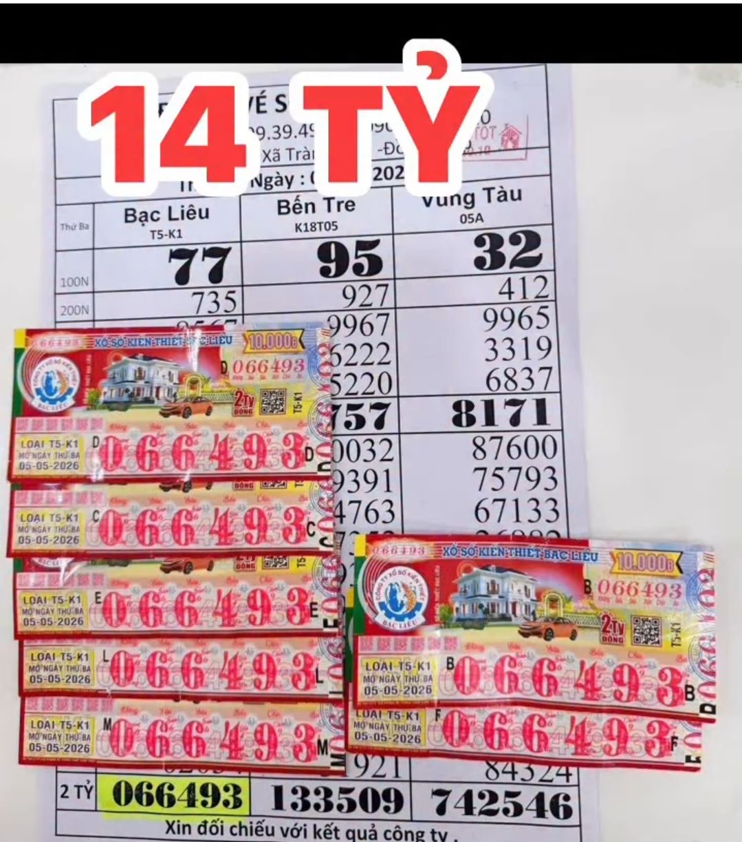 Chiều 6-5, lộ diện nơi tr&uacute;ng 1 giải độc đắc v&agrave; 2 giải an ủi xổ số miền Nam  - Ảnh 3.