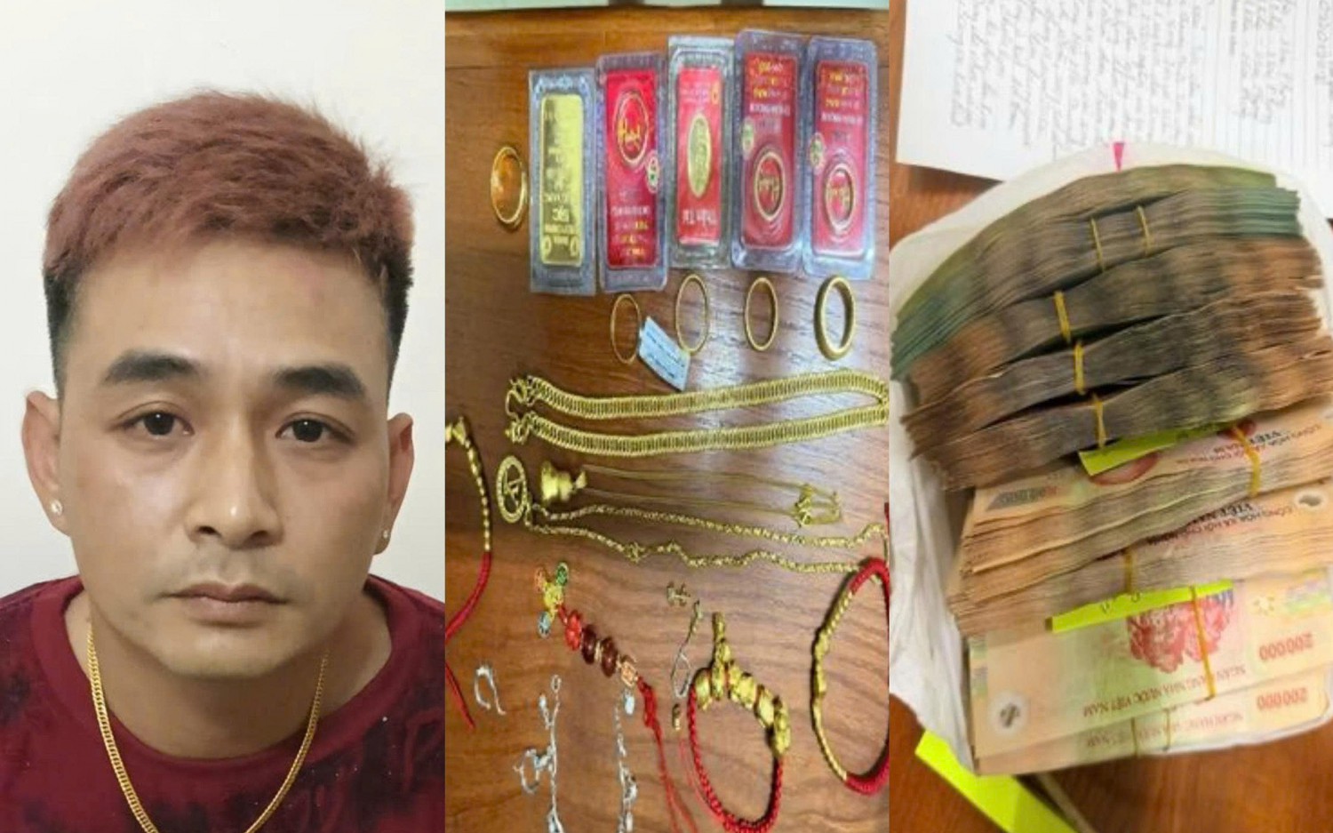 Truy bắt "siêu trộm" gây ra hàng loạt vụ trộm cắp tiền, vàng trị giá hàng tỉ đồng