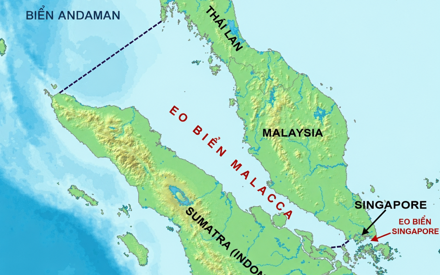 Eo biển chiến lược đối mặt sóng gió (*): Malacca - "nút thắt cổ chai" trên bàn cờ thế giới