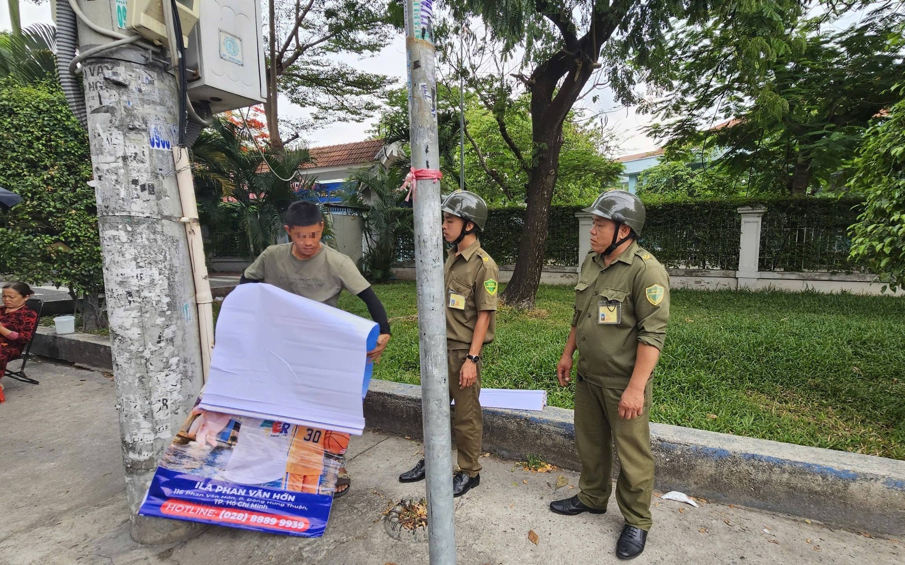 Nam thanh niên ở TPHCM bị công an phạt 1,5 triệu đồng, hết chối cãi