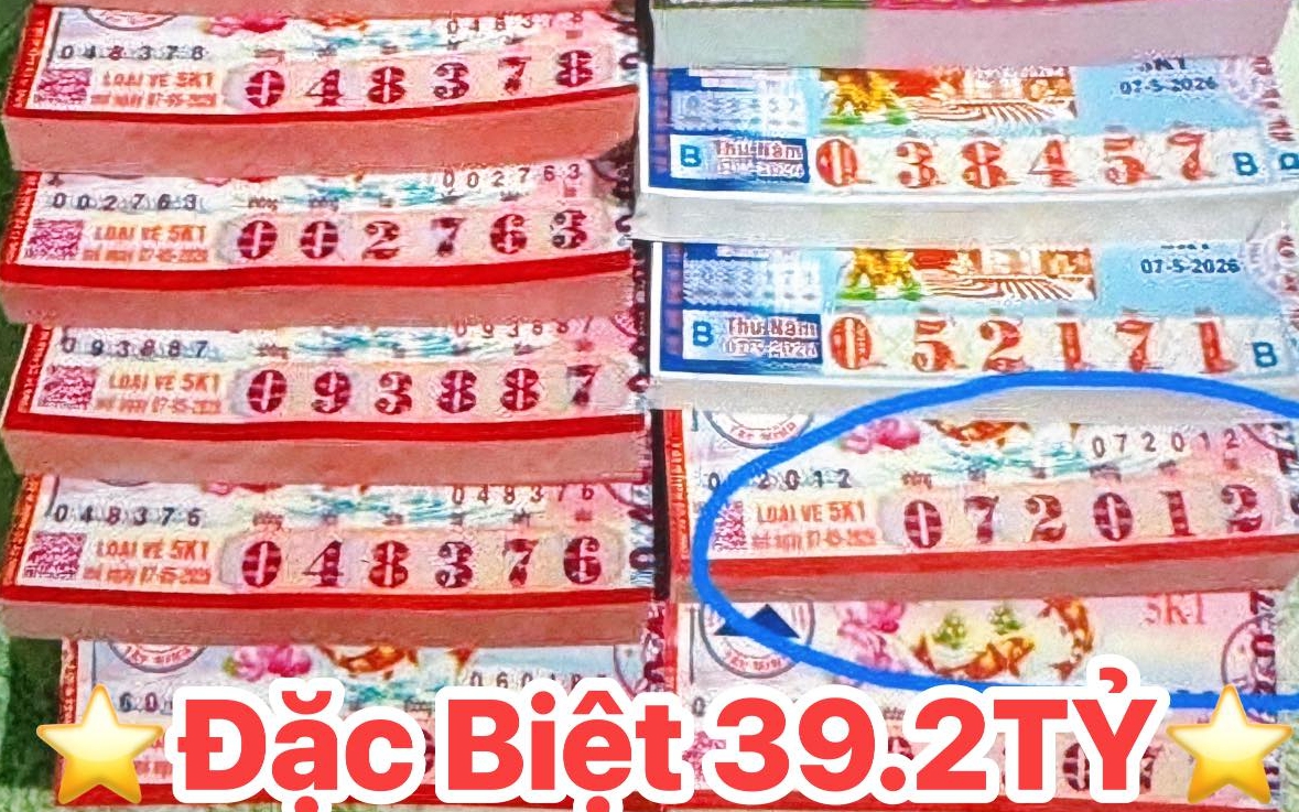 Hai giải độc đắc xổ số miền Nam xuất hiện tại 2 tỉnh vào chiều 8-5 - Ảnh 2.