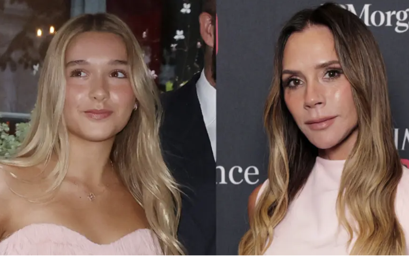 Con gái Beckham- Harper Beckham- bị "tuýt còi"