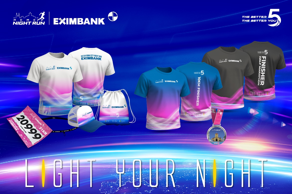 Giải chạy đ&ecirc;m TP HCM Eximbank lần 5: Chạm v&agrave;o nhịp sống đ&ocirc; thị &ldquo;kh&ocirc;ng ngủ&rdquo; - Ảnh 1.