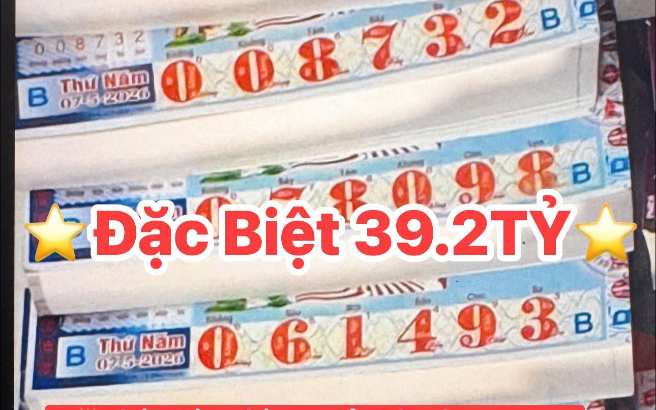 Xổ số miền Nam ngày 7-5: Lộ diện nơi trúng độc đắc và an ủi 160 vé