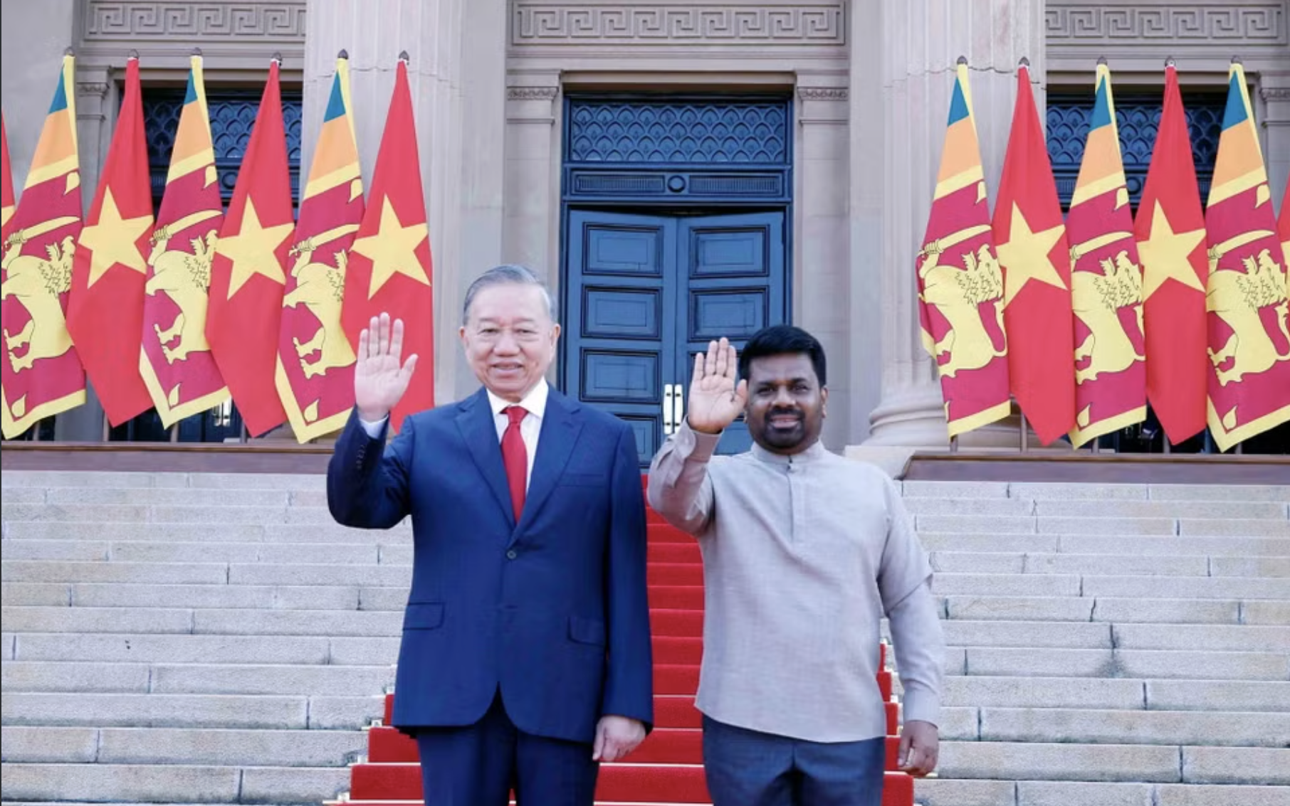 Tổng Bí thư, Chủ tịch nước Tô Lâm và Tổng thống Sri Lanka hội đàm: Nâng tầm hợp tác song phương - Ảnh 2.