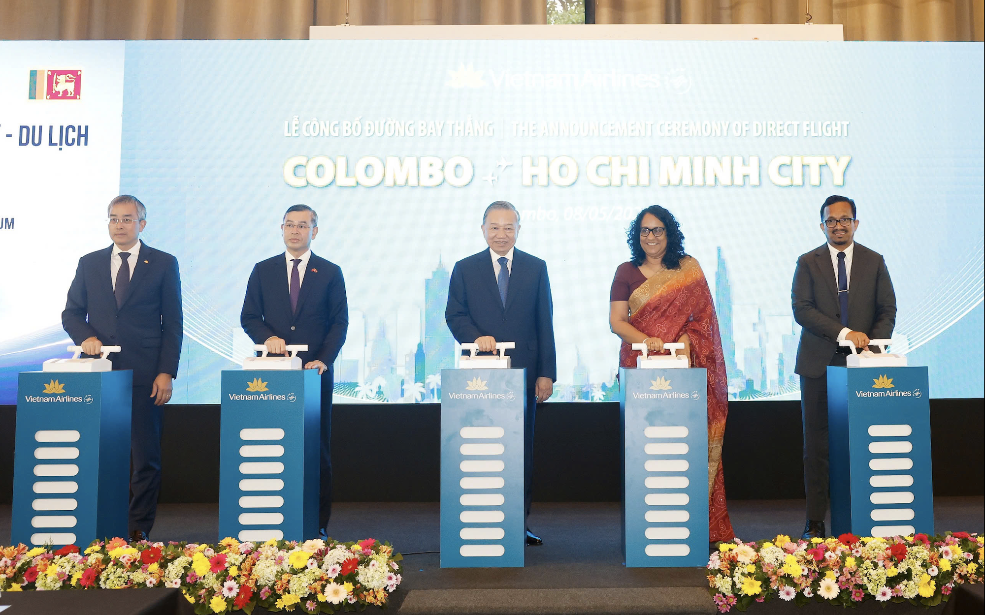 Vietnam Airlines công bố mở đường bay thẳng đầu tiên kết nối Việt Nam - Sri Lanka