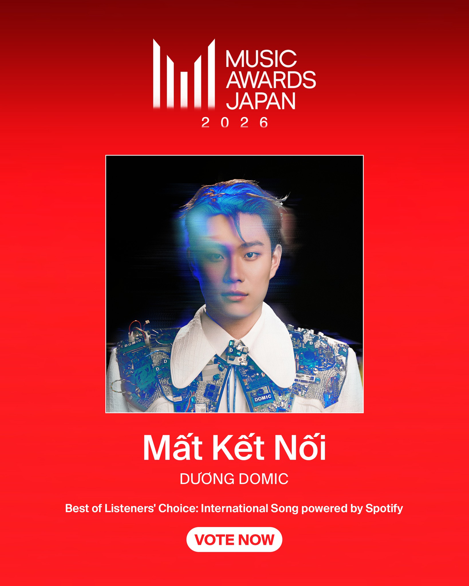 Dương Domic được đề cử "Grammy Nhật Bản" 2026 - Ảnh 6.