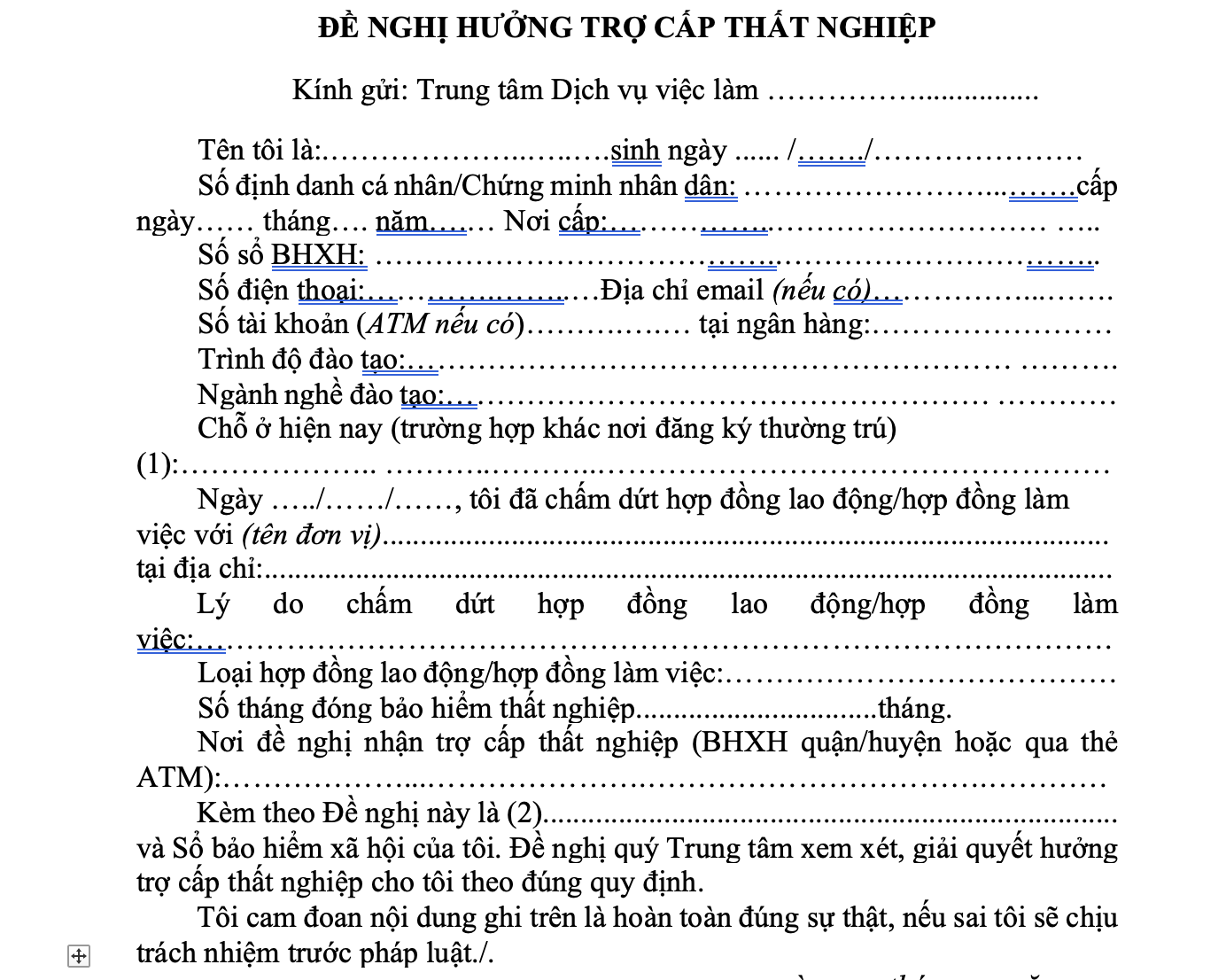 Hồ sơ hưởng trợ cấp thất nghiệp 2026 có gì mới? - Ảnh 3.