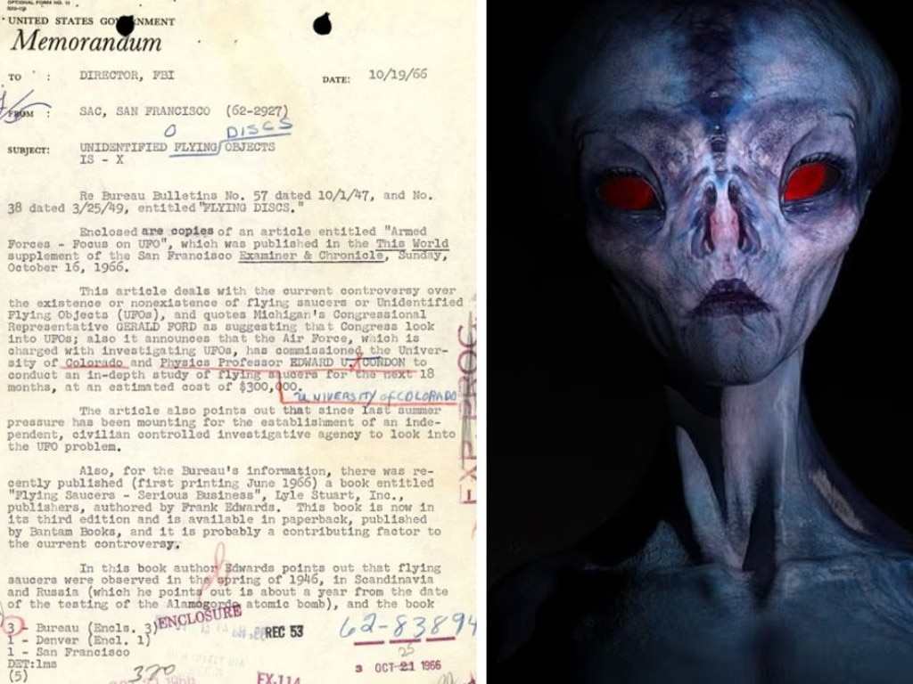 Mỹ công bố 162 hồ sơ về UFO gây chấn động - Ảnh 1.