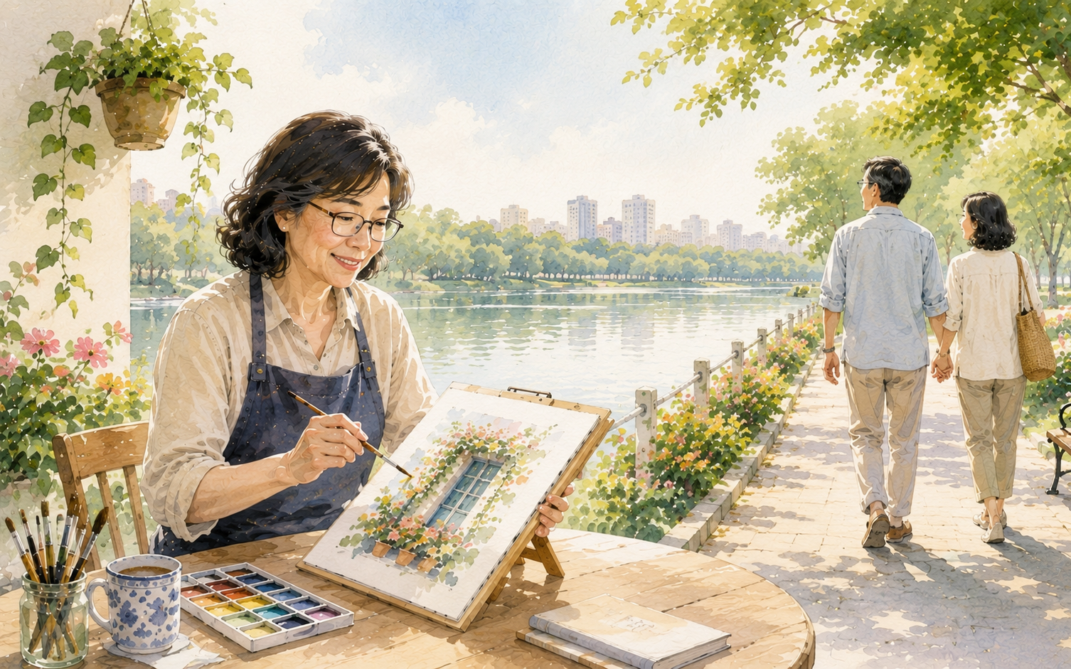 Bình yên sau tuổi 50