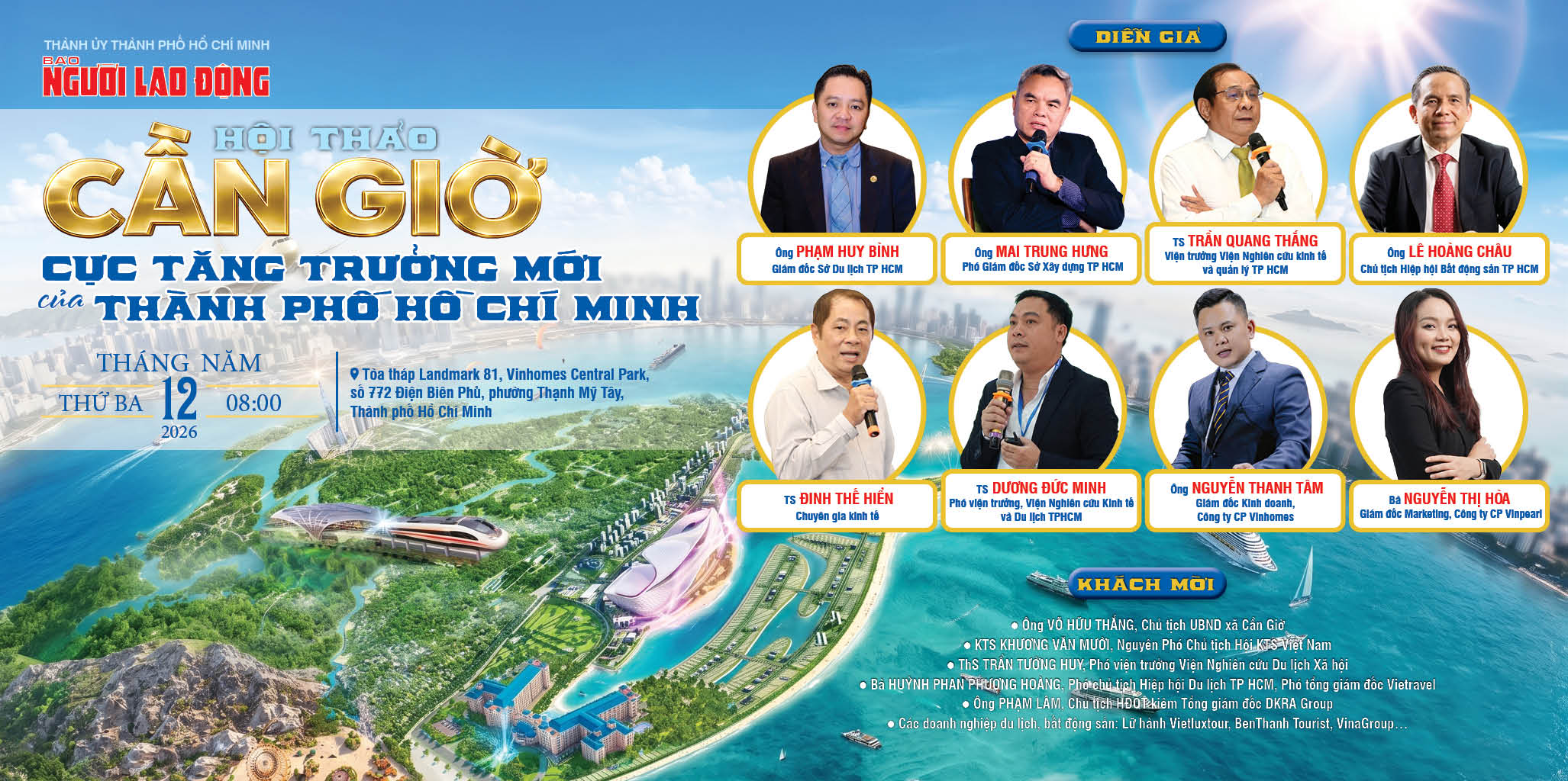 Cần Giờ - Cực tăng trưởng mới của TPHCM: Hội thảo sắp diễn ra v&agrave;o 12 - 5 - 2026 - Ảnh 2.