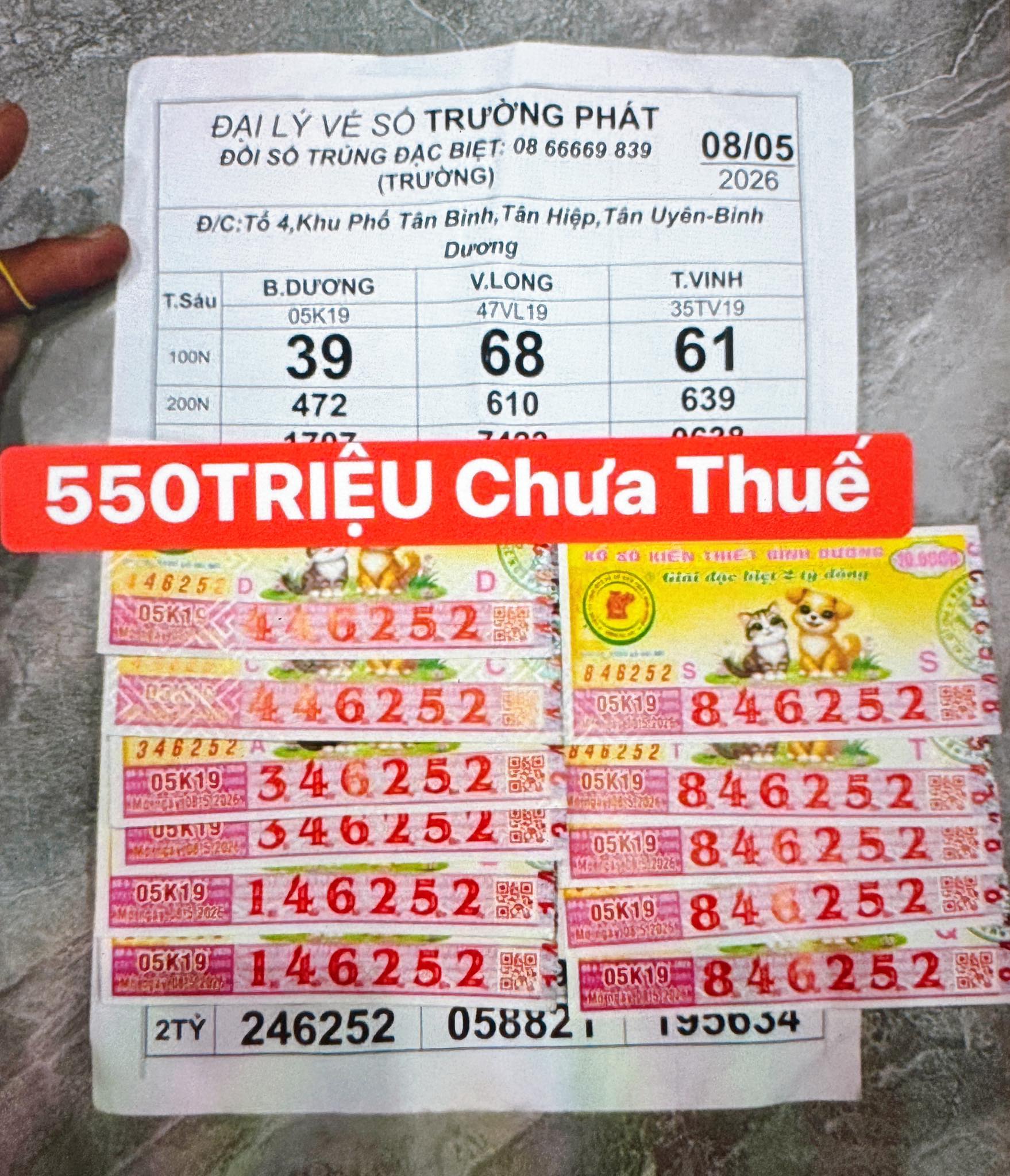 Trưa 9-5, hai giải độc đắc xổ số miền Nam xuất hiện tại TPHCM v&agrave; C&agrave; Mau - Ảnh 3.