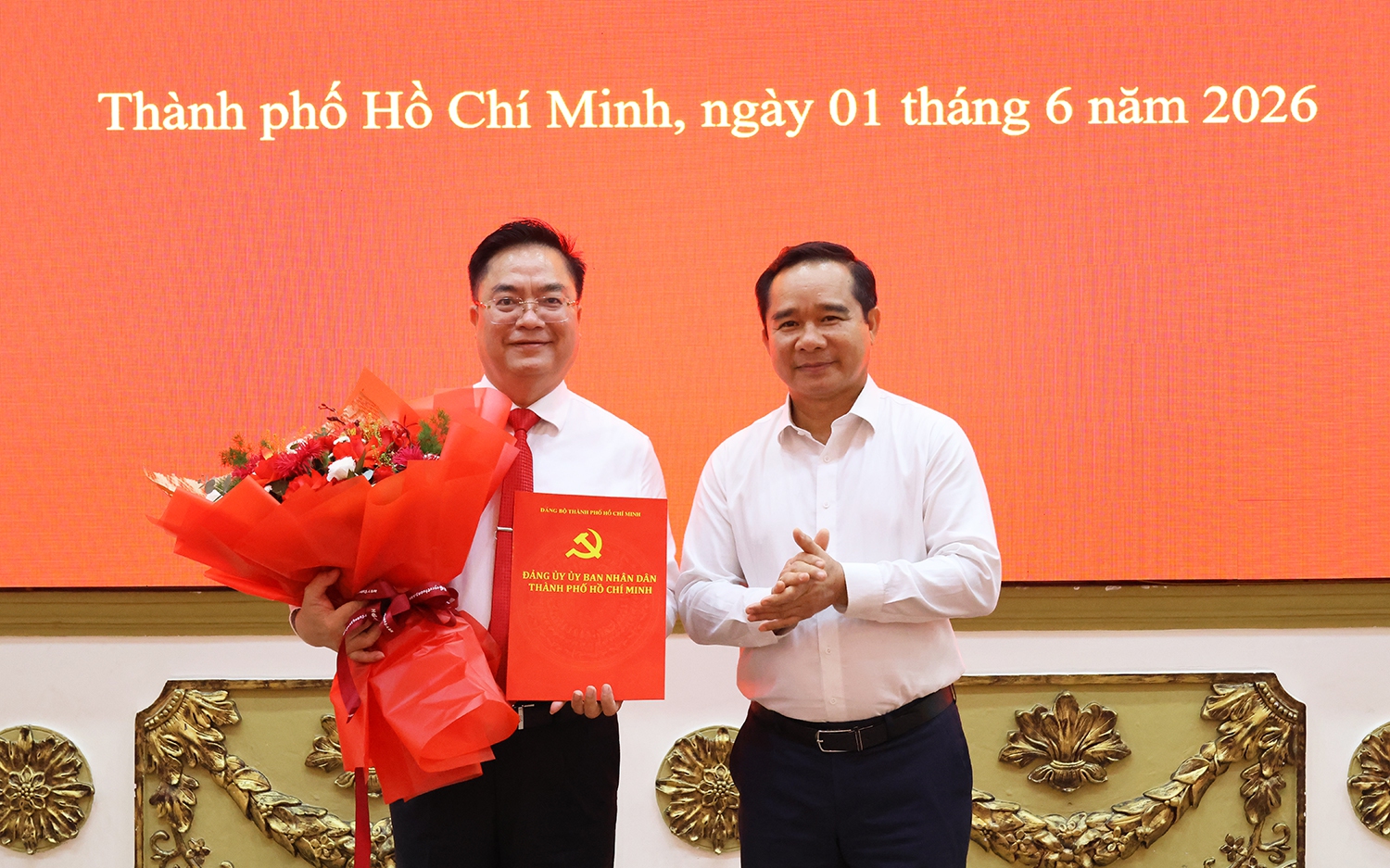 Ông Hoàng Vũ Thảnh được chỉ định giữ chức Bí thư Đảng ủy Sở Tài chính