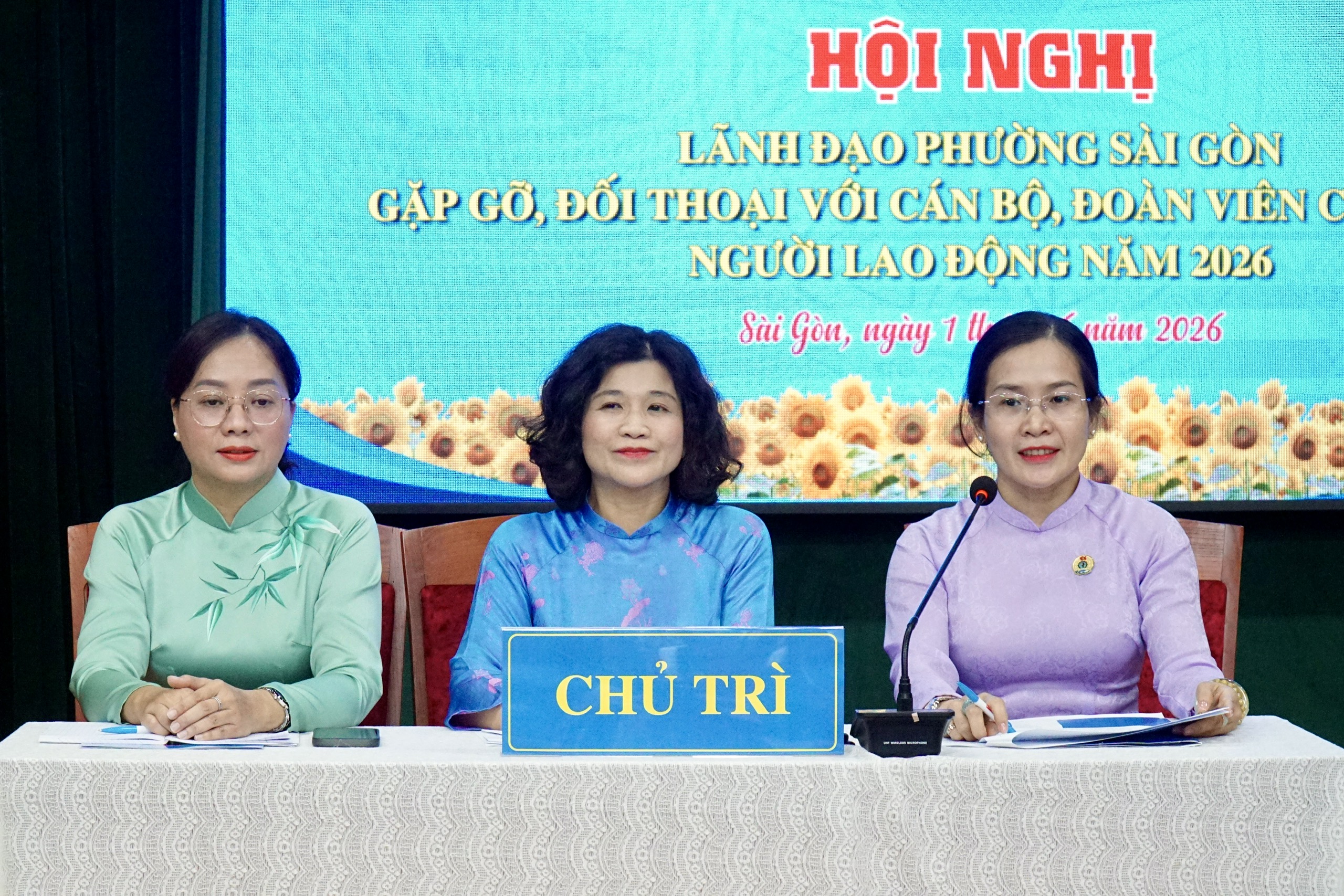 Phường S&agrave;i G&ograve;n, TPHCM: Đối thoại để thấu hiểu, đồng h&agrave;nh c&ugrave;ng người lao động - Ảnh 2.
