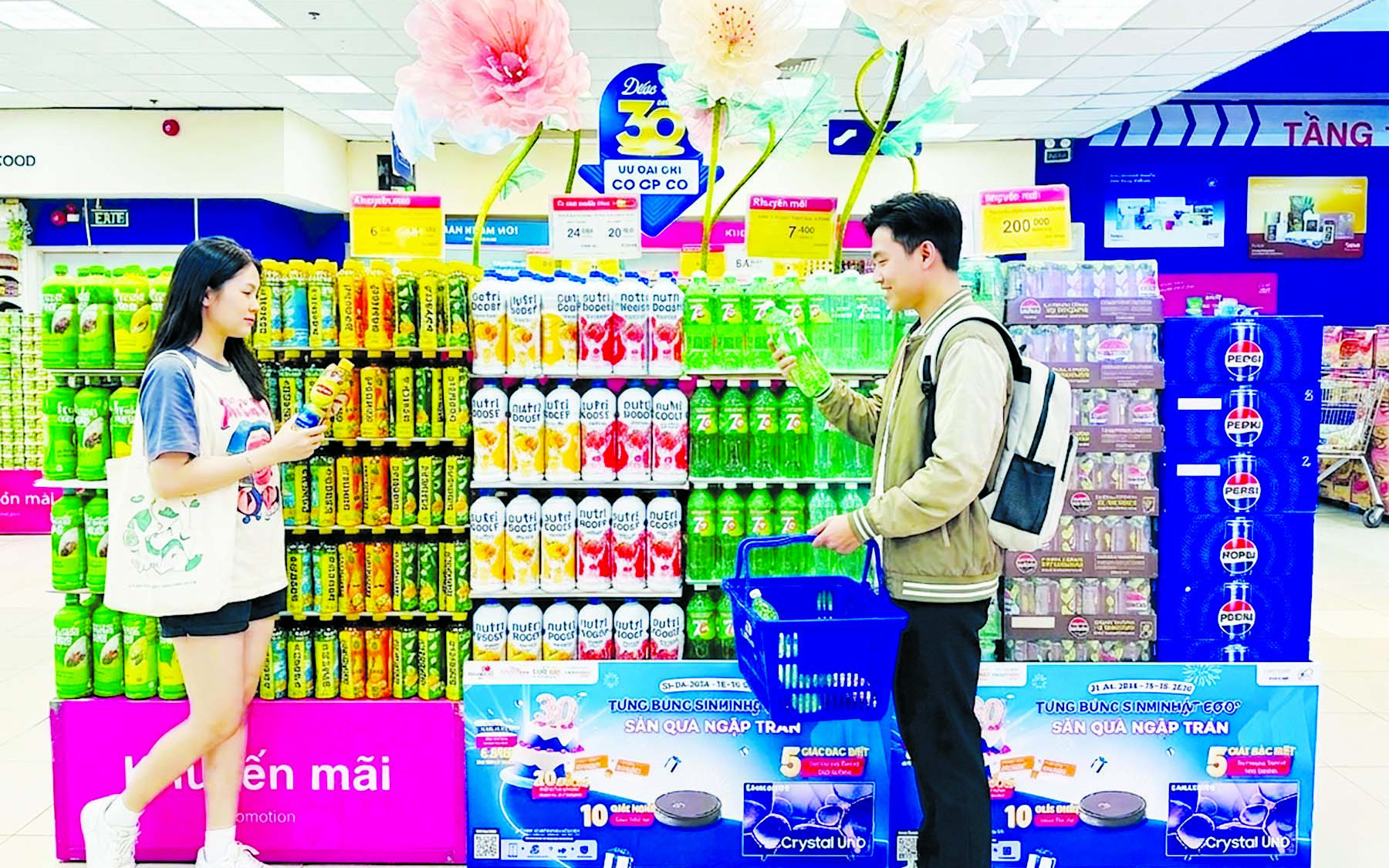 Khai hội mùa hè, siêu thị tung ngàn ưu đãi đón khách