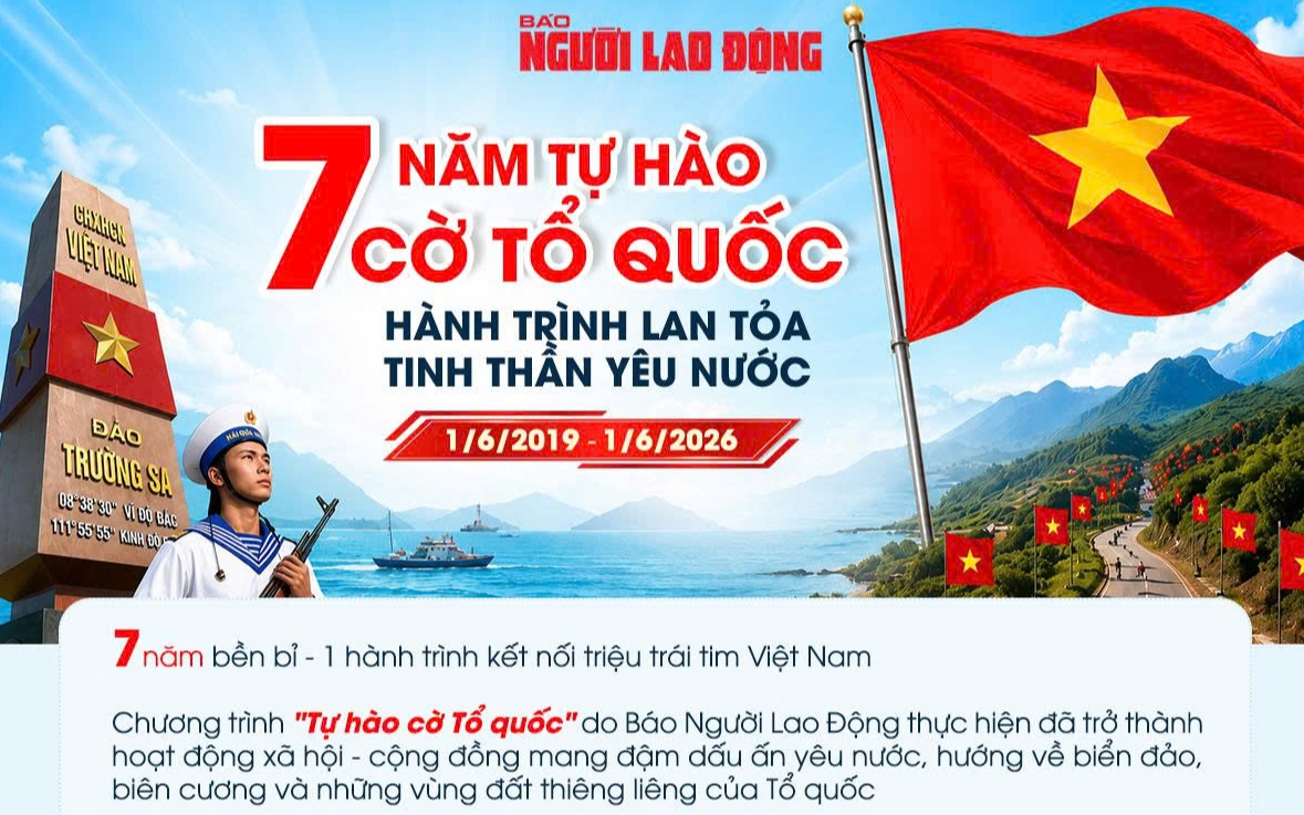 Chương trình “Tự hào Cờ Tổ quốc” đã trao, ký kết trao tặng 2.118.120 lá cờ