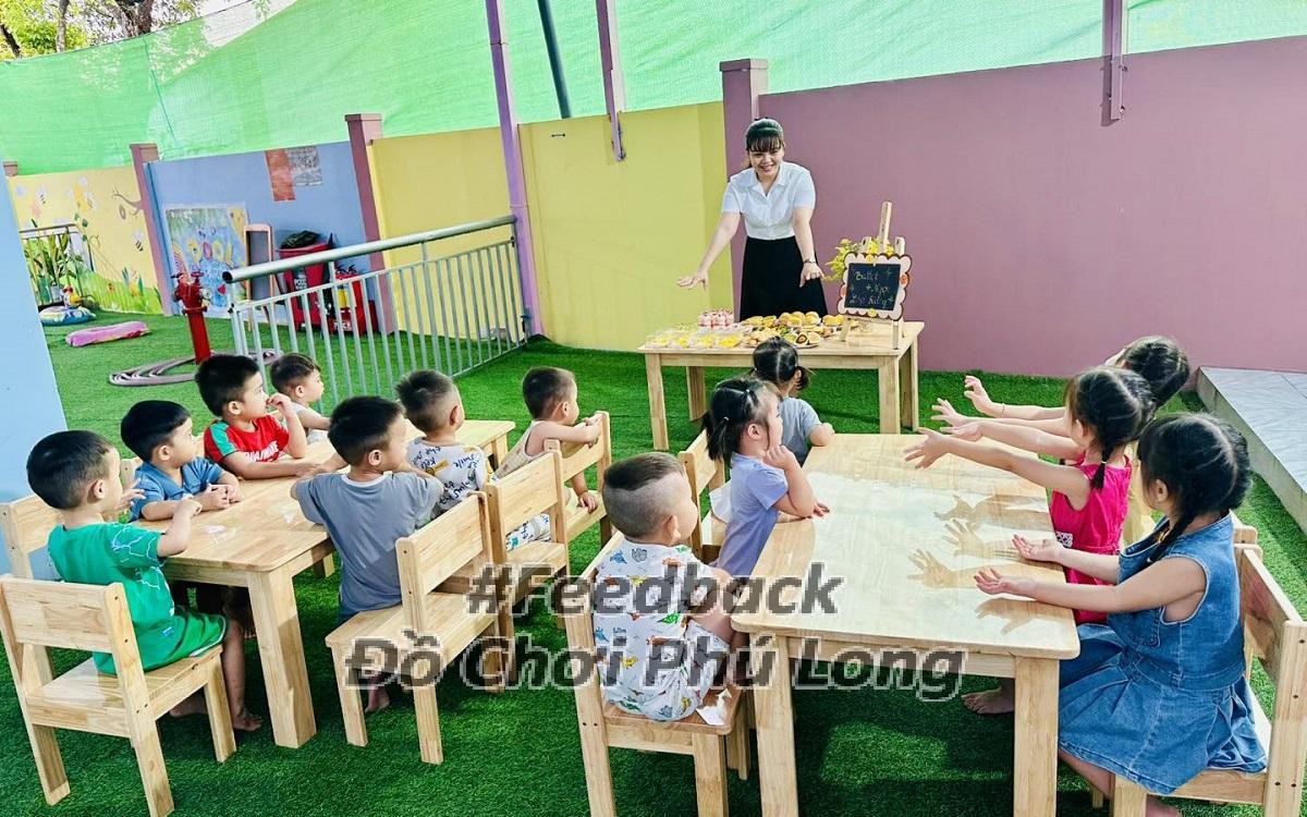 Xu hướng setup lớp học mầm non hiện đại kích thích tư duy sáng tạo cho bé cùng Đồ chơi Phú Long