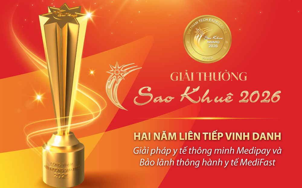 HDBank ghi dấu ấn tại Sao Khuê 2026 với bộ đôi giải pháp y tế số MediPay – MediFast