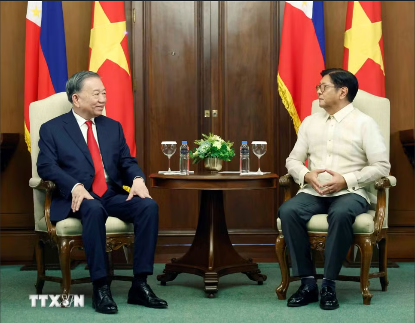 21 loạt đại bác chào mừng Tổng Bí thư, Chủ tịch nước Tô Lâm thăm cấp Nhà nước Philippines - Ảnh 17.