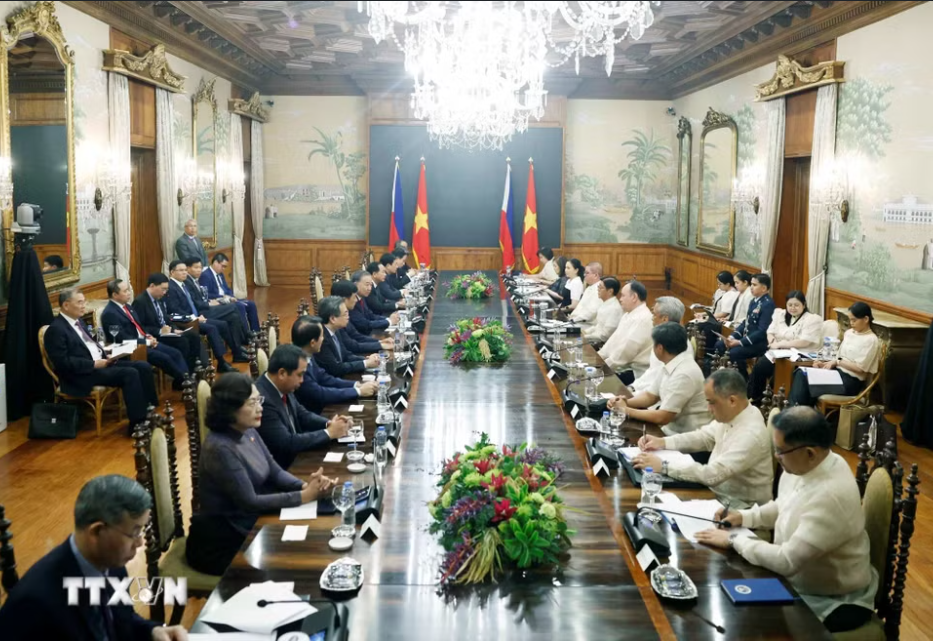 21 loạt đại bác chào mừng Tổng Bí thư, Chủ tịch nước Tô Lâm thăm cấp Nhà nước Philippines - Ảnh 18.