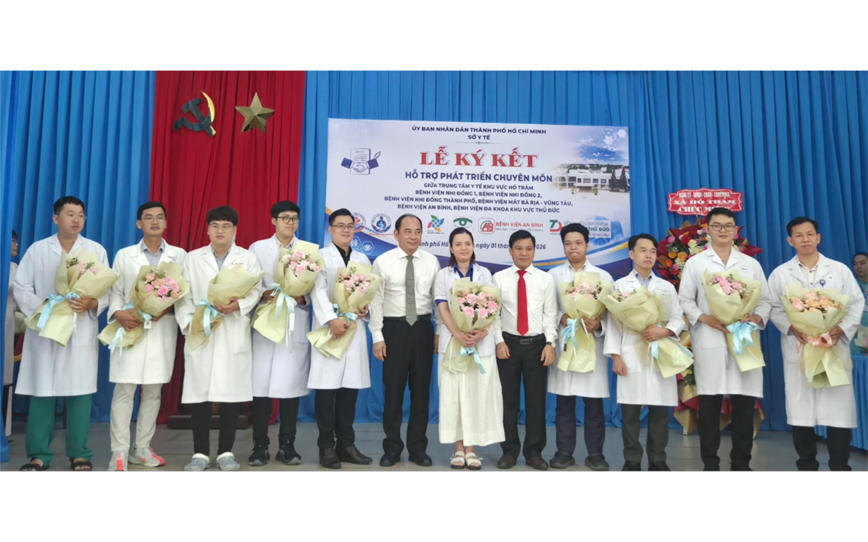 TPHCM khởi động chương trình hỗ trợ y tế cho khu vực Hồ Tràm