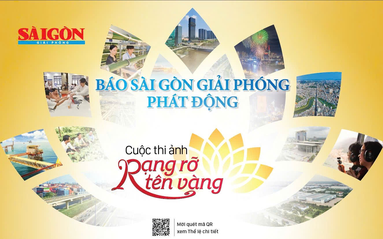 Báo Sài Gòn Giải Phóng phát động cuộc thi ảnh "Rạng rỡ tên vàng" 