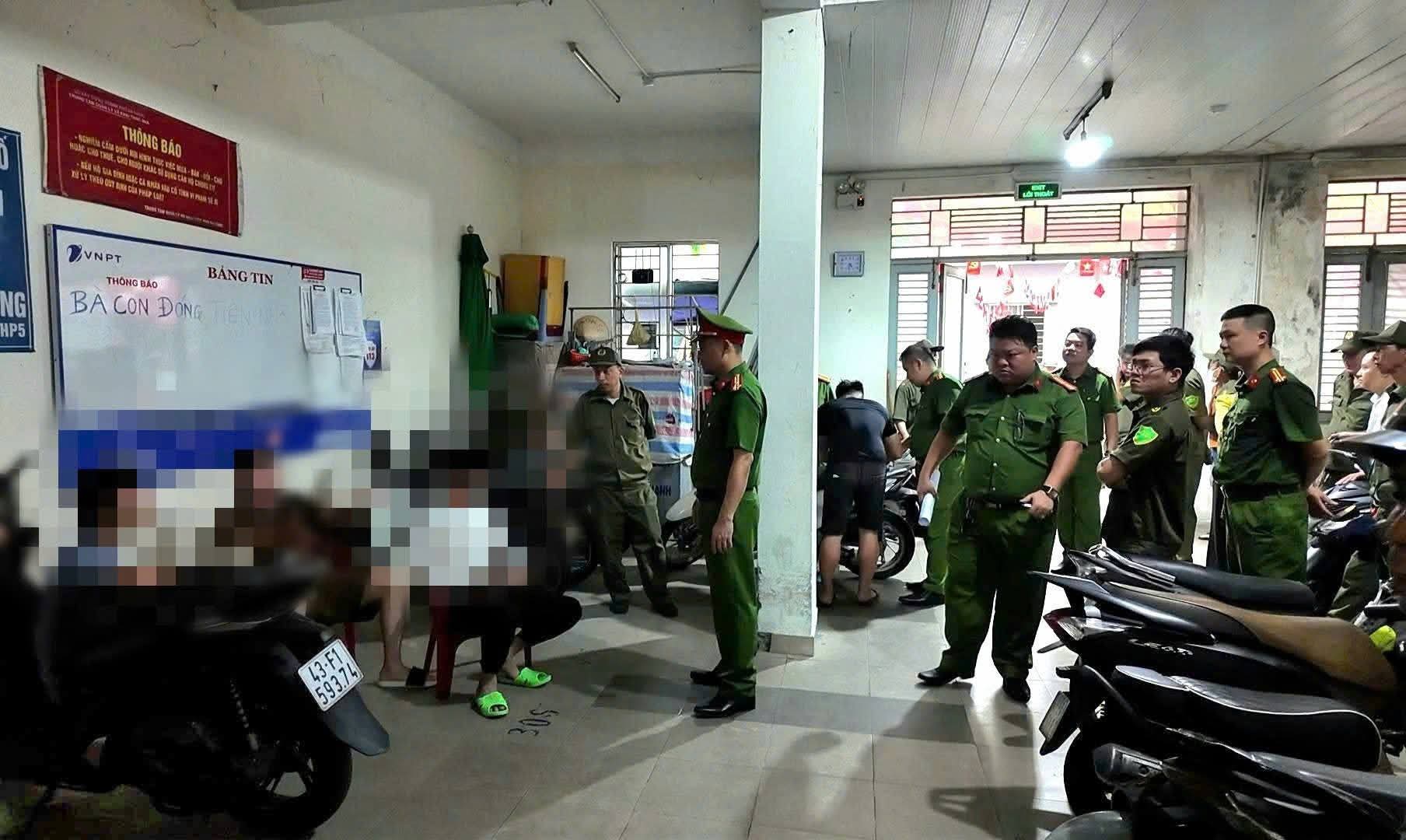 Tổng kiểm tra ma t&uacute;y tại chung cư, một phường ở Đ&agrave; Nẵng huy động gần 500 người - Ảnh 1.