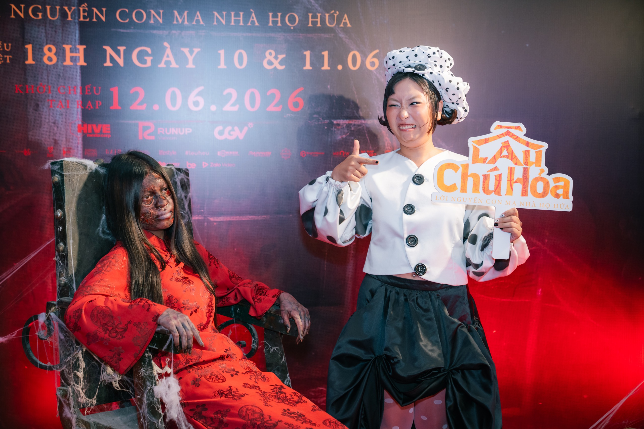Đỗ Nhật Ho&agrave;ng, Kathy Uy&ecirc;n, Trang H&yacute;&hellip; ch&uacute;c mừng đạo diễn H&ugrave;ng Trần - Ảnh 3.