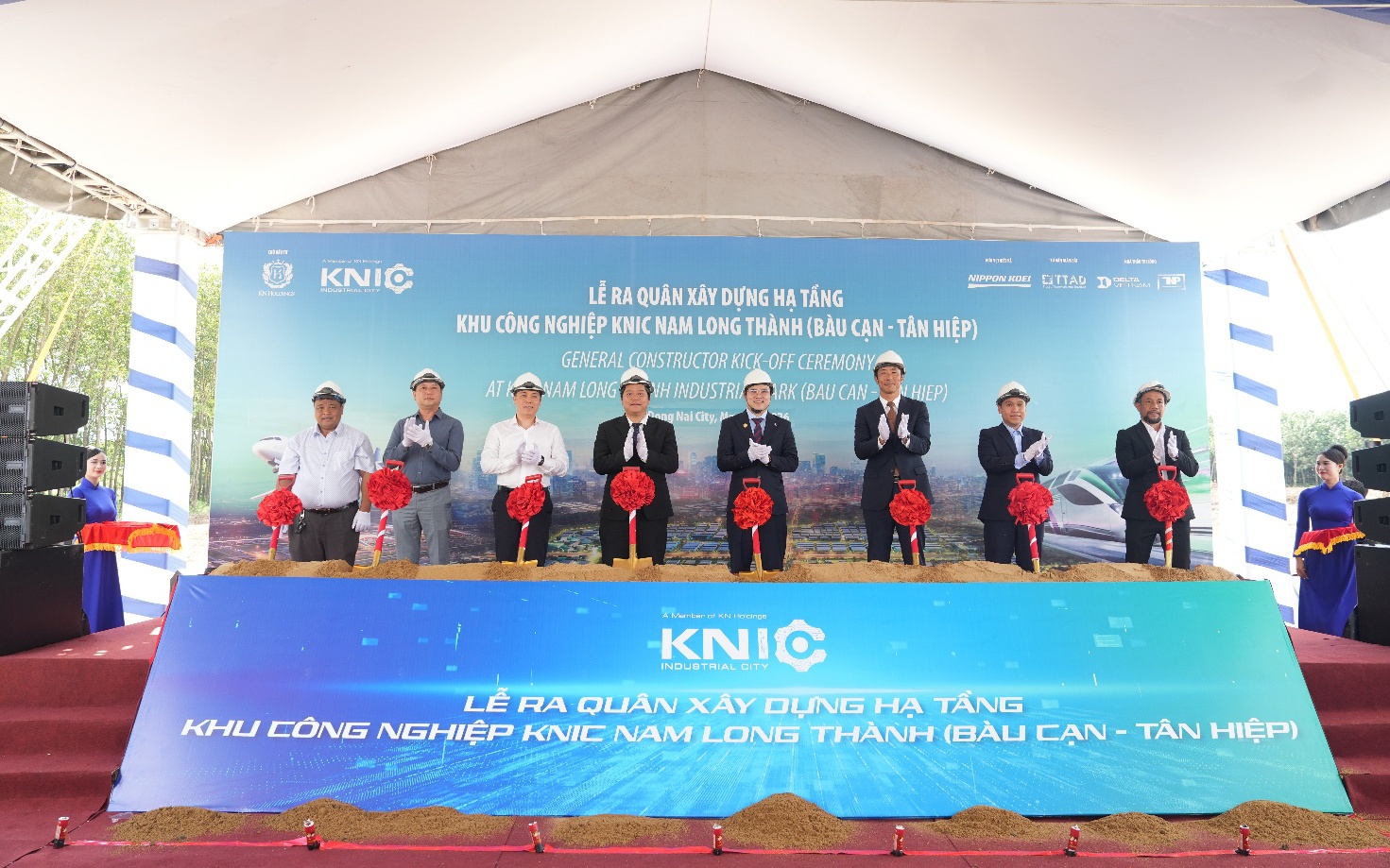 KN Holdings chính thức ra quân xây dựng hạ tầng Khu Công nghiệp KNIC Nam Long Thành