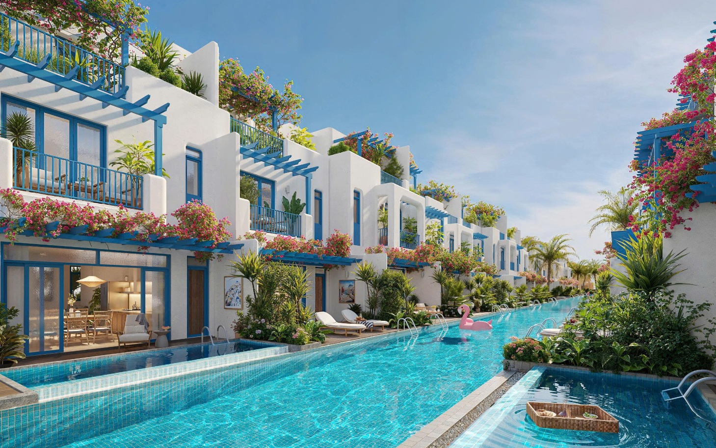 Nhà phố biển Sông Town: Bài toán khai thác lưu trú và dịch vụ tại CaraWorld Cam Ranh