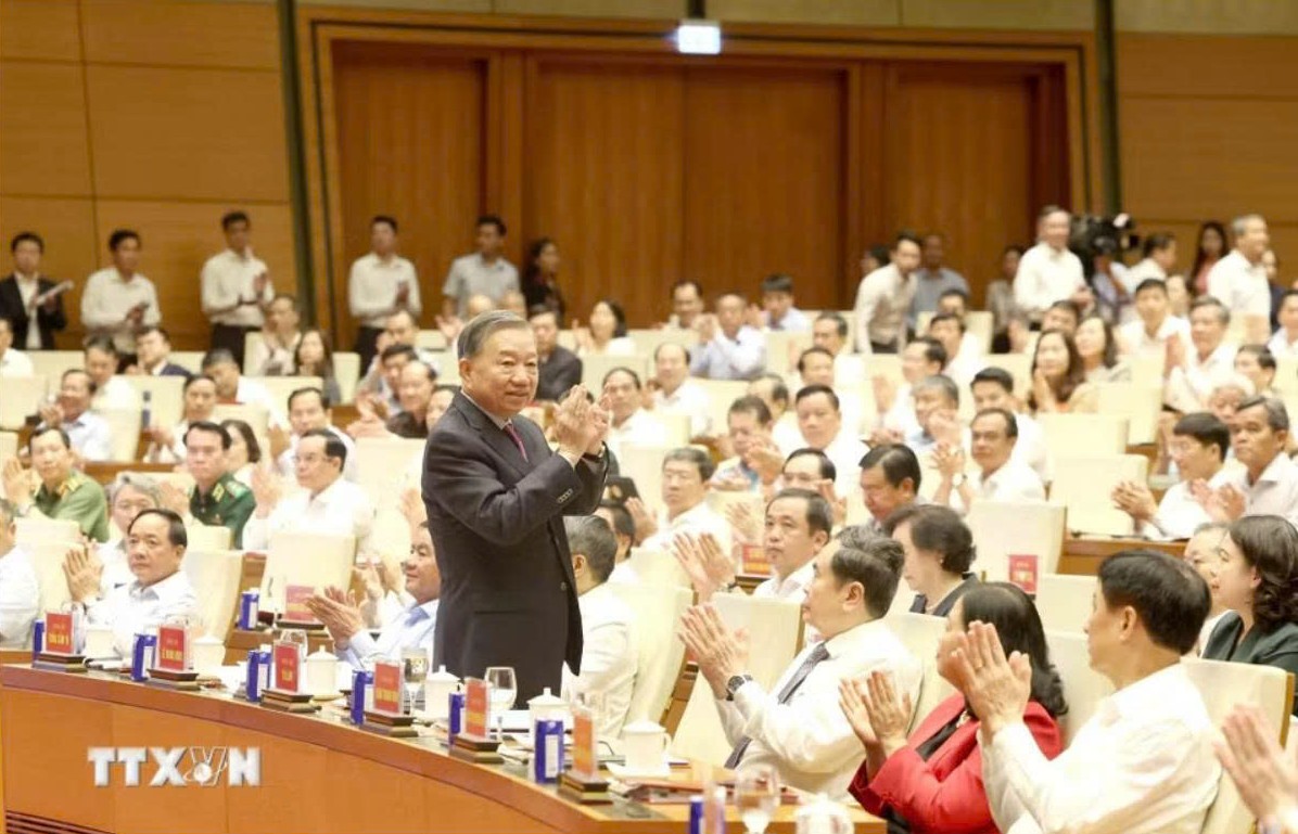 Tổng B&iacute; thư, Chủ tịch nước T&ocirc; L&acirc;m: Đối ngoại kiến tạo cục diện quốc tế thuận lợi cho đất nước - Ảnh 3.