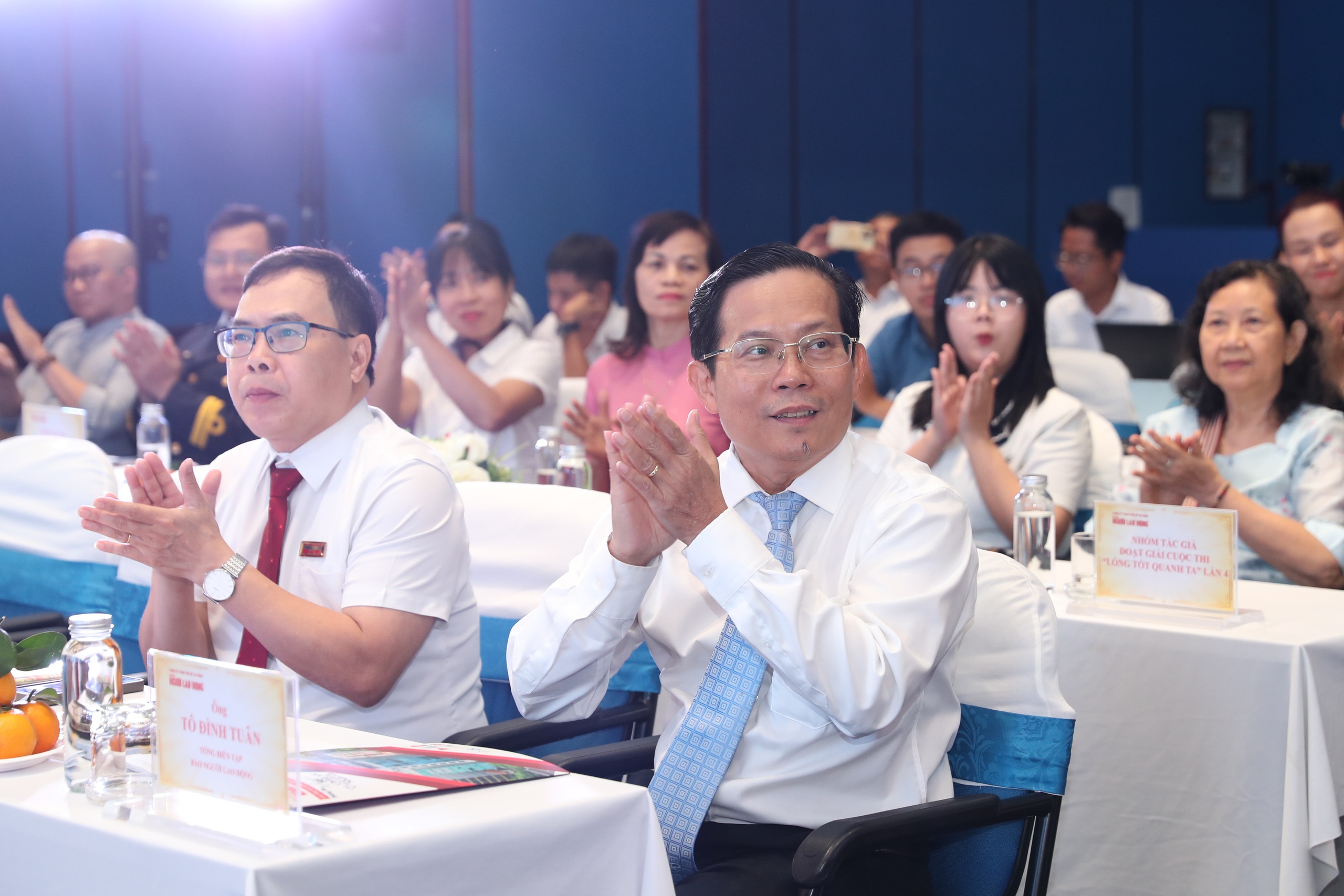 To&agrave;n cảnh trao giải 3 cuộc thi lớn tại B&aacute;o Người Lao Động - Ảnh 2.