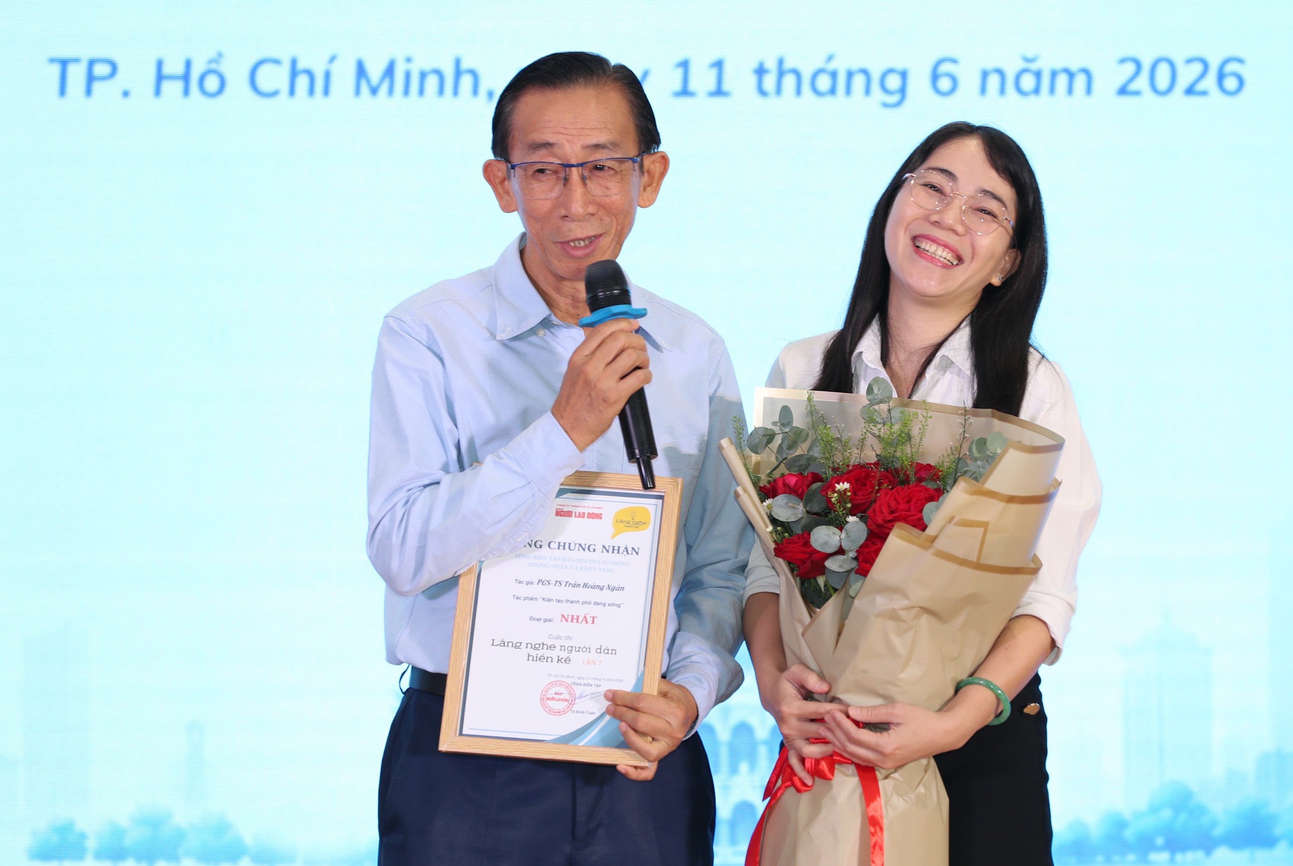 To&agrave;n cảnh trao giải 3 cuộc thi lớn tại B&aacute;o Người Lao Động - Ảnh 13.