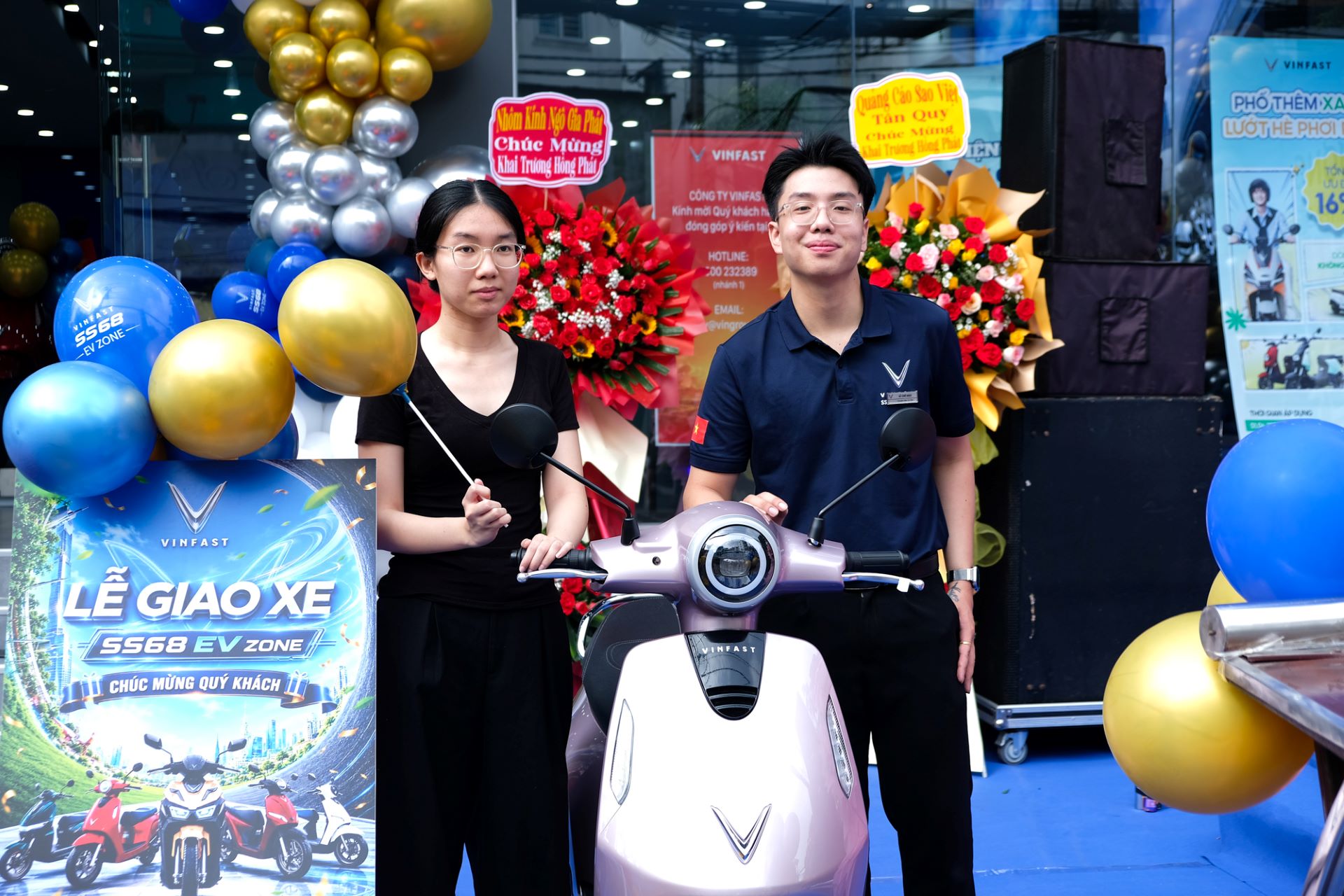 VinFast khai trương 66 đại l&yacute; xe m&aacute;y điện mới trong 1 ng&agrave;y, ra mắt m&ocirc; h&igrave;nh showroom cao cấp EV-Zone - Ảnh 2.