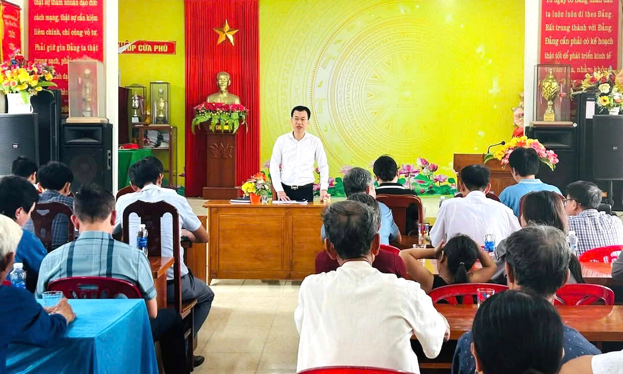 Dự án cầu Nhật Lệ 3: 12 hộ dân chưa đồng thuận bồi thường, dự kiến cưỡng chế trước ngày 2-7 - Ảnh 1.