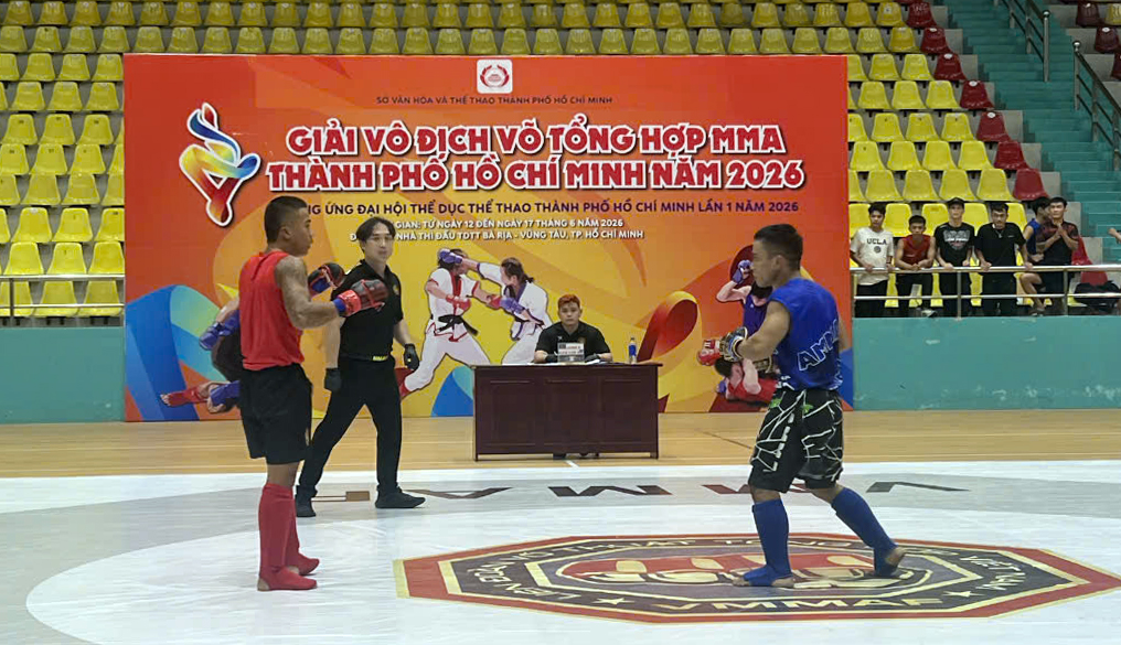 Khai mạc giải V&ocirc; địch V&otilde; thuật Tổng hợp (MMA) TP HCM năm 2026 - Ảnh 2.