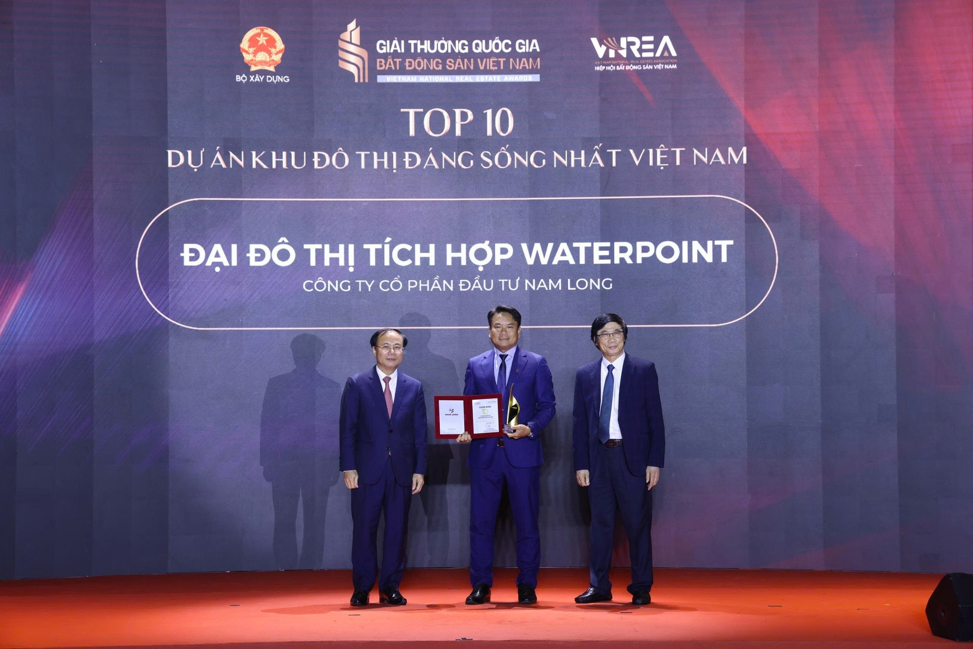 Nam Long (NLG) được vinh danh tại 3 hạng mục của Giải thưởng Quốc gia Bất động sản Việt Nam 2026 - Ảnh 1.
