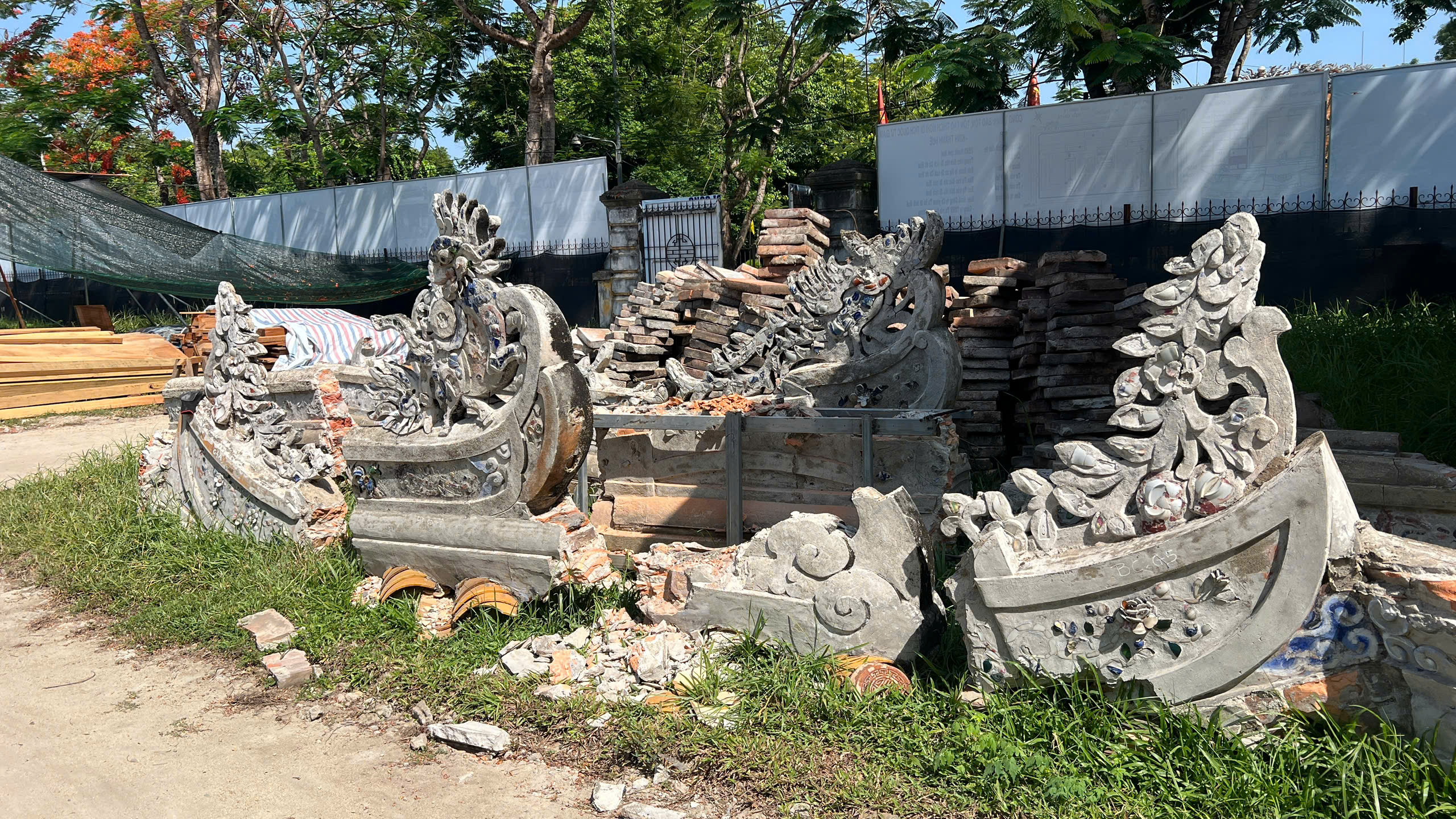Quốc Tử giám đang trùng tu, khi nào xong? - Ảnh 5.