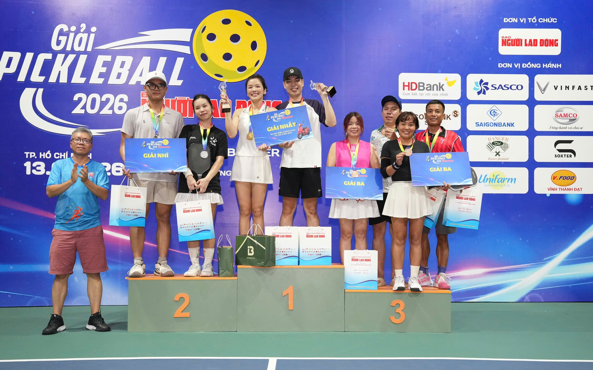 Giải Pickleball Báo Người Lao Động năm 2026: Kết thúc thành công