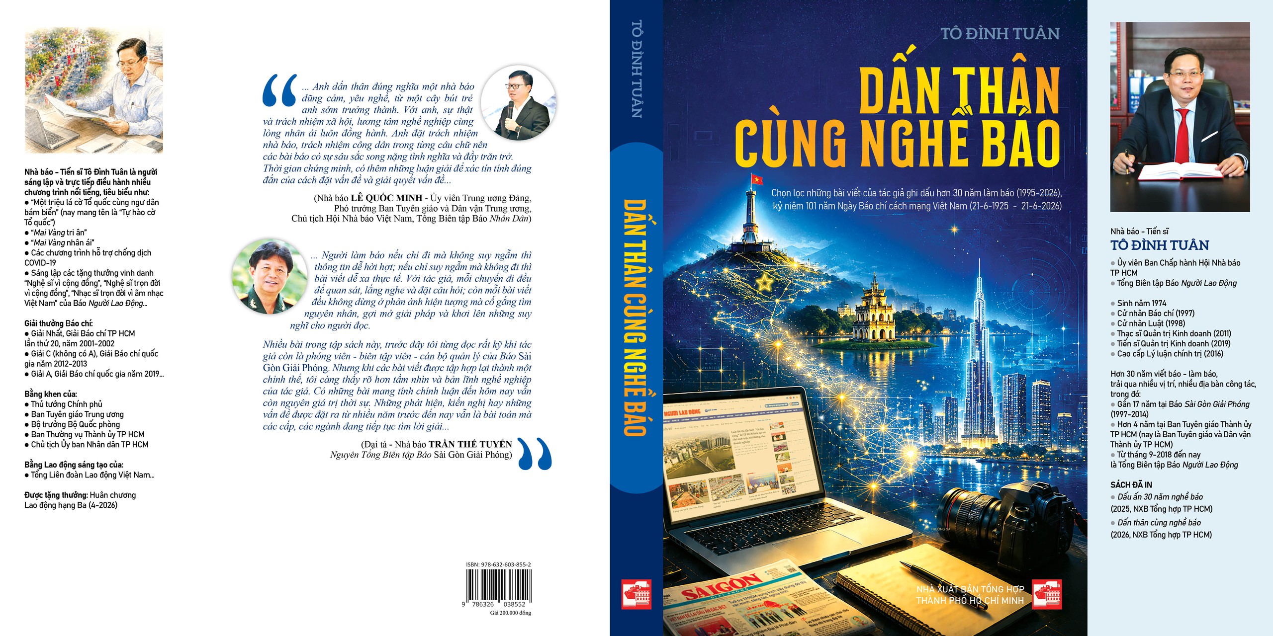 RA MẮT S&Aacute;CH "DẤN TH&Acirc;N C&Ugrave;NG NGHỀ B&Aacute;O" CỦA NH&Agrave; B&Aacute;O - TS T&Ocirc; Đ&Igrave;NH TU&Acirc;N: Tri &acirc;n nghề b&aacute;o, cảm ơn cuộc đời - Ảnh 2.