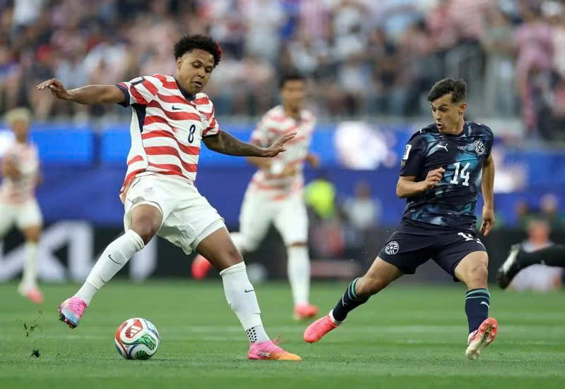 Mỹ 4-1 Paraguay: Chủ nhà không chỉ mở hội - Ảnh 1.