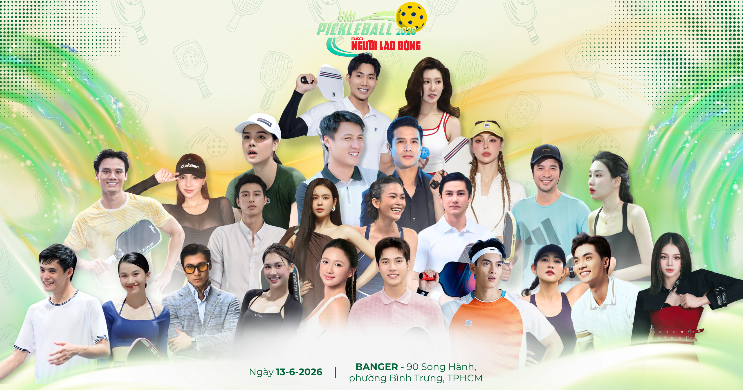 Giải Pickleball Báo Người Lao Động năm 2026: Nghệ sĩ truyền cảm hứng - Ảnh 1.