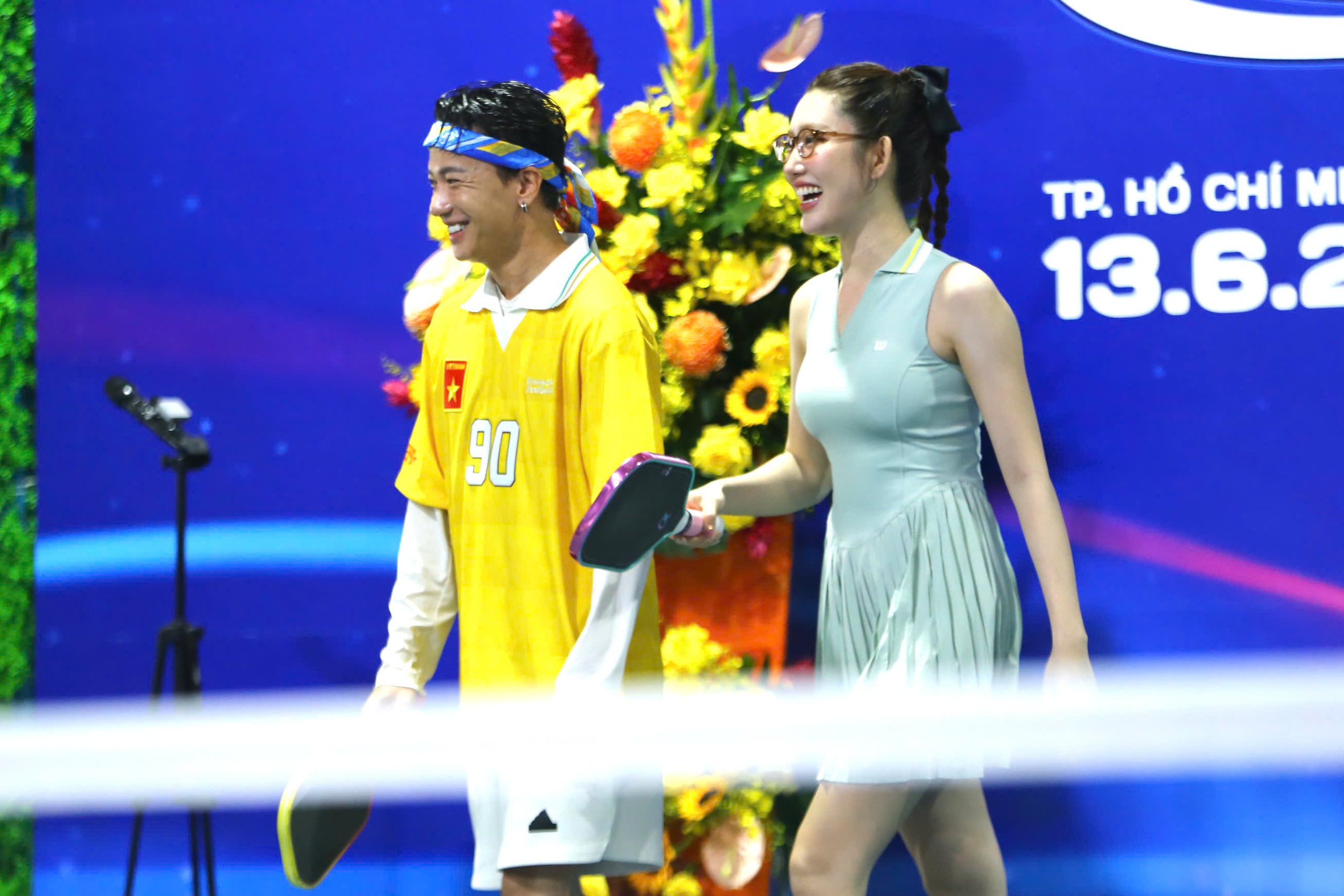 GIẢI PICKLEBALL B&Aacute;O NGƯỜI LAO ĐỘNG NĂM 2026: Sắc m&agrave;u khai mạc   - Ảnh 4.