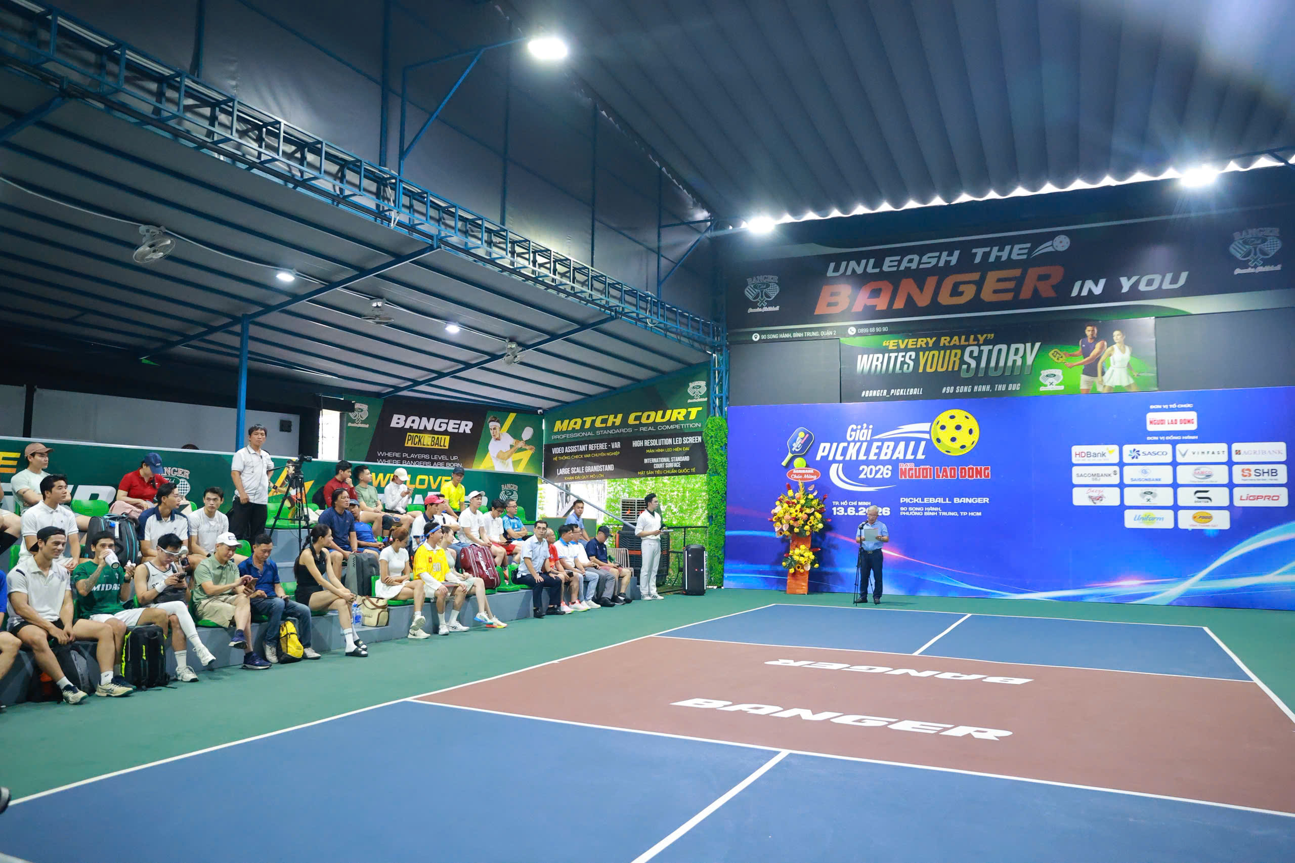 GIẢI PICKLEBALL B&Aacute;O NGƯỜI LAO ĐỘNG NĂM 2026: Sắc m&agrave;u khai mạc   - Ảnh 19.