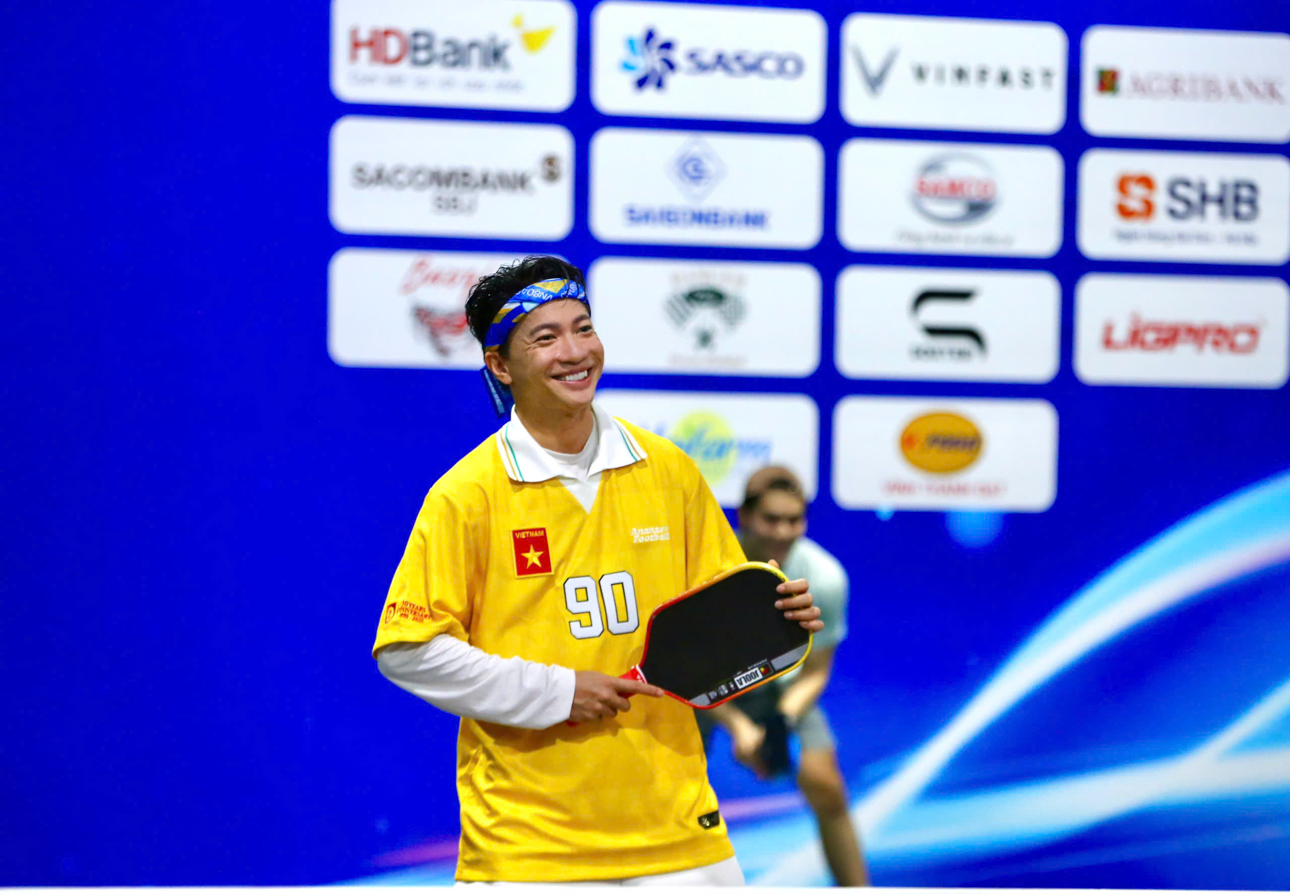 Đại sứ S.T Sơn Thạch hết mình tại Giải Pickleball Báo Người Lao Động 2026 - Ảnh 2.