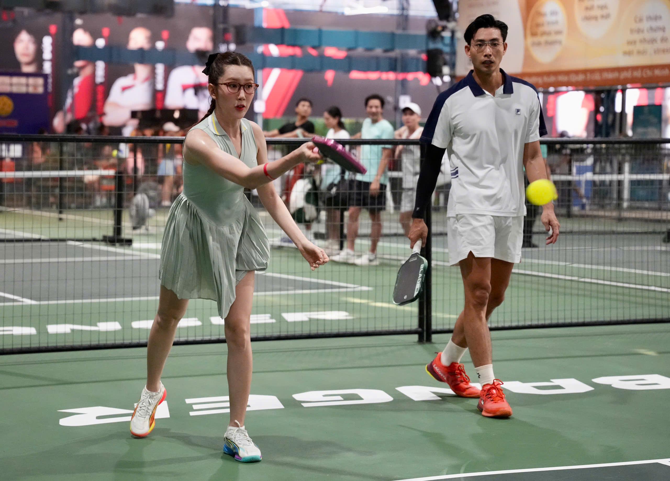 GIẢI PICKLEBALL B&Aacute;O NGƯỜI LAO ĐỘNG NĂM 2026: Sắc m&agrave;u khai mạc   - Ảnh 31.